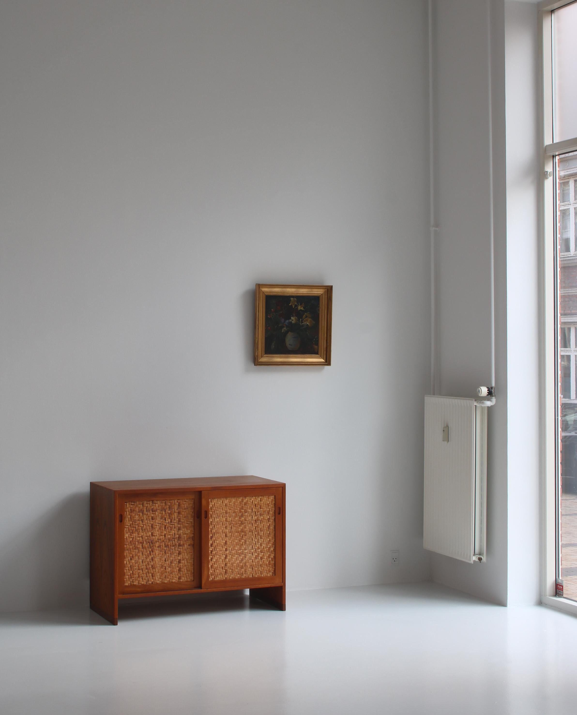 Rare and beautiful cabinet or sideboard by Hans J. Wegner for 