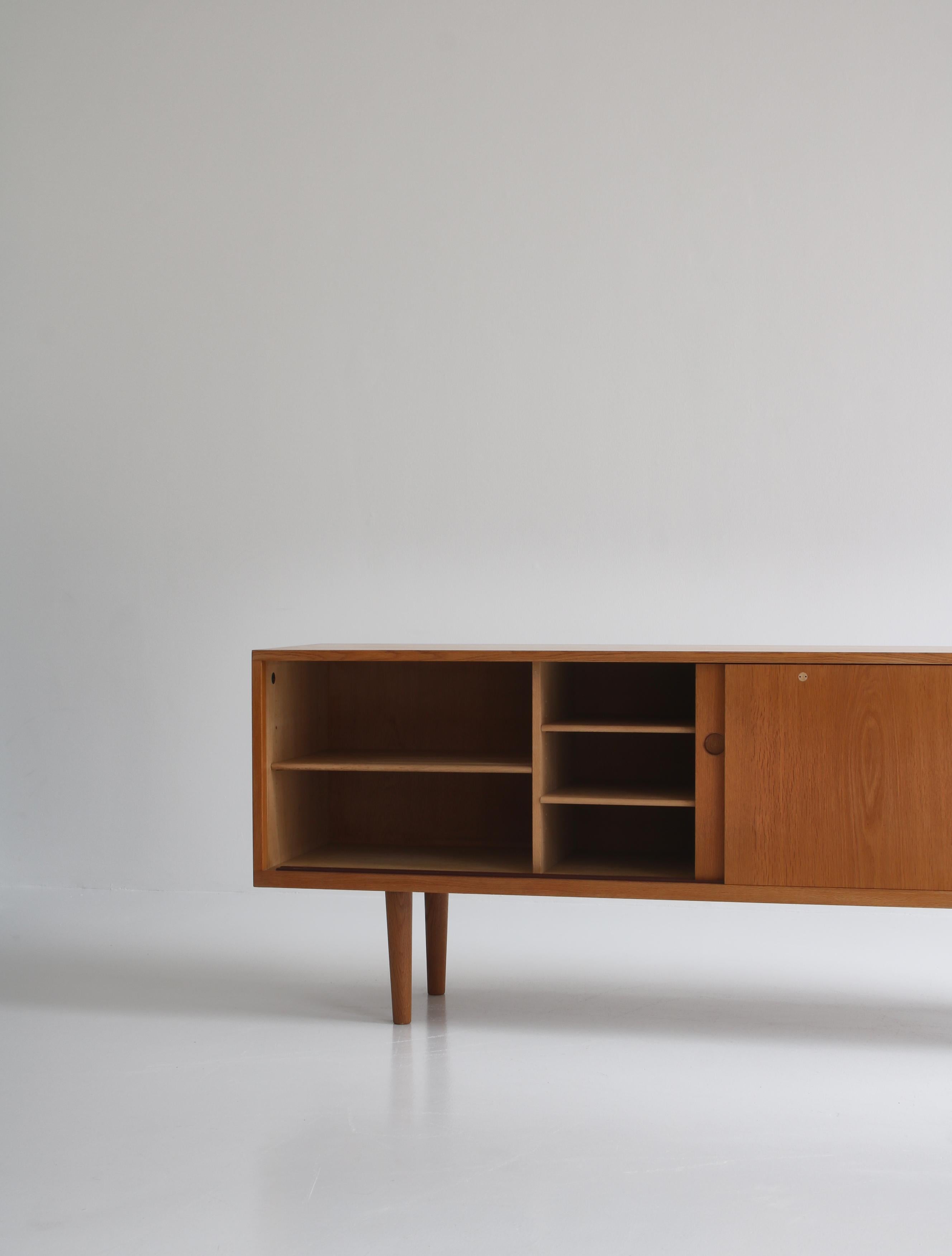 Hans J. Wegner Danish Modern Sideboard in Oak Model 