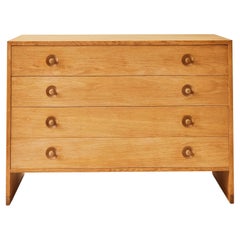 Hans J. Wegner Danish Oak Dresser with 4 Drawers, 1950s