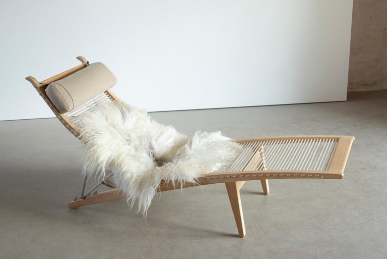 Hans J. Wegner Deck Chair in Ash for PP Møbler For Sale at 1stDibs