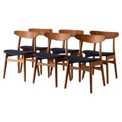 Hans J. Wegner Dining Chair CH30 1960's