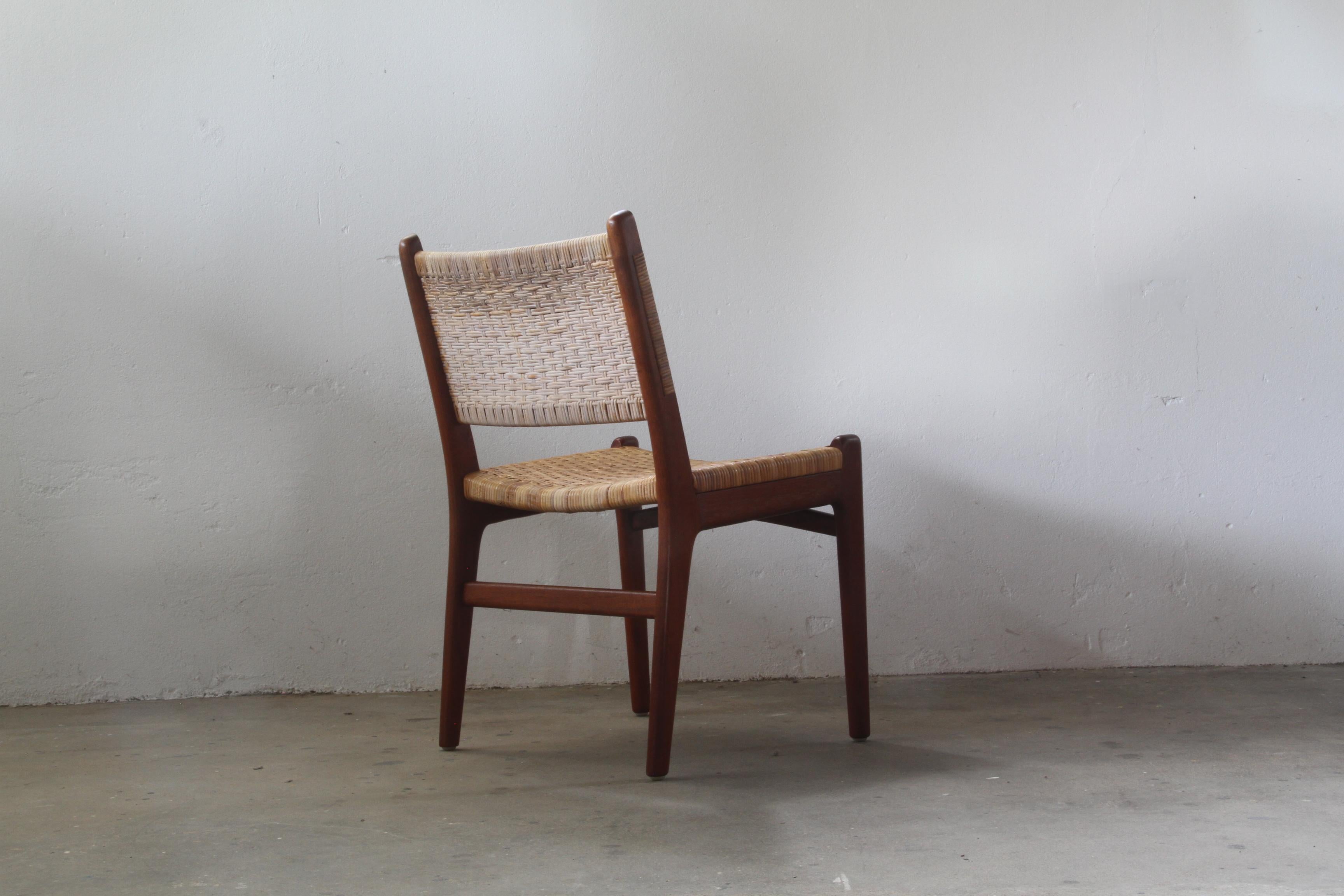 Sedie da pranzo Hans J. Wegner in teak modello CH-31 di Carl Hansen & Søn in vendita 4