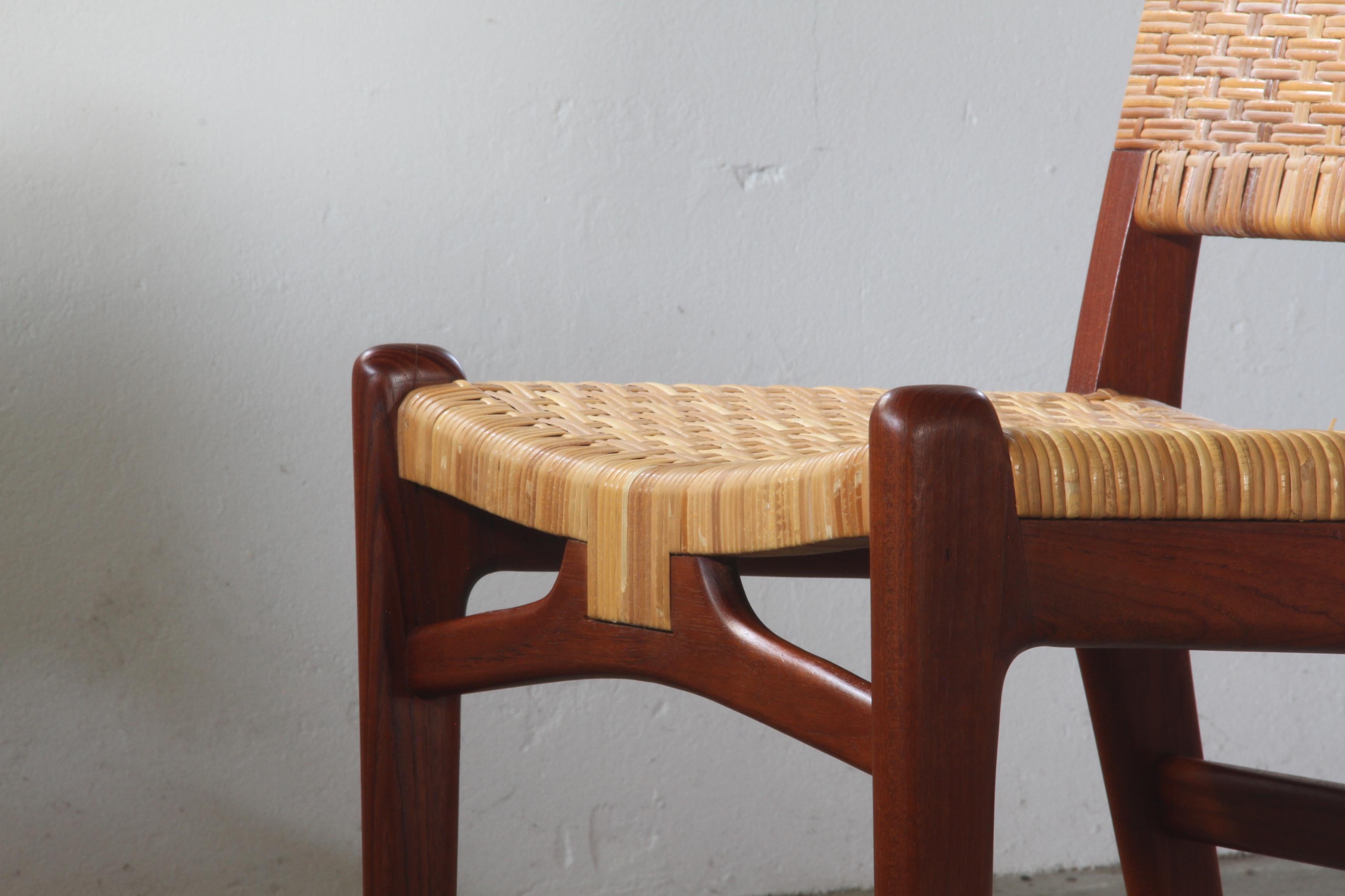 Sedie da pranzo Hans J. Wegner in teak modello CH-31 di Carl Hansen & Søn in vendita 5