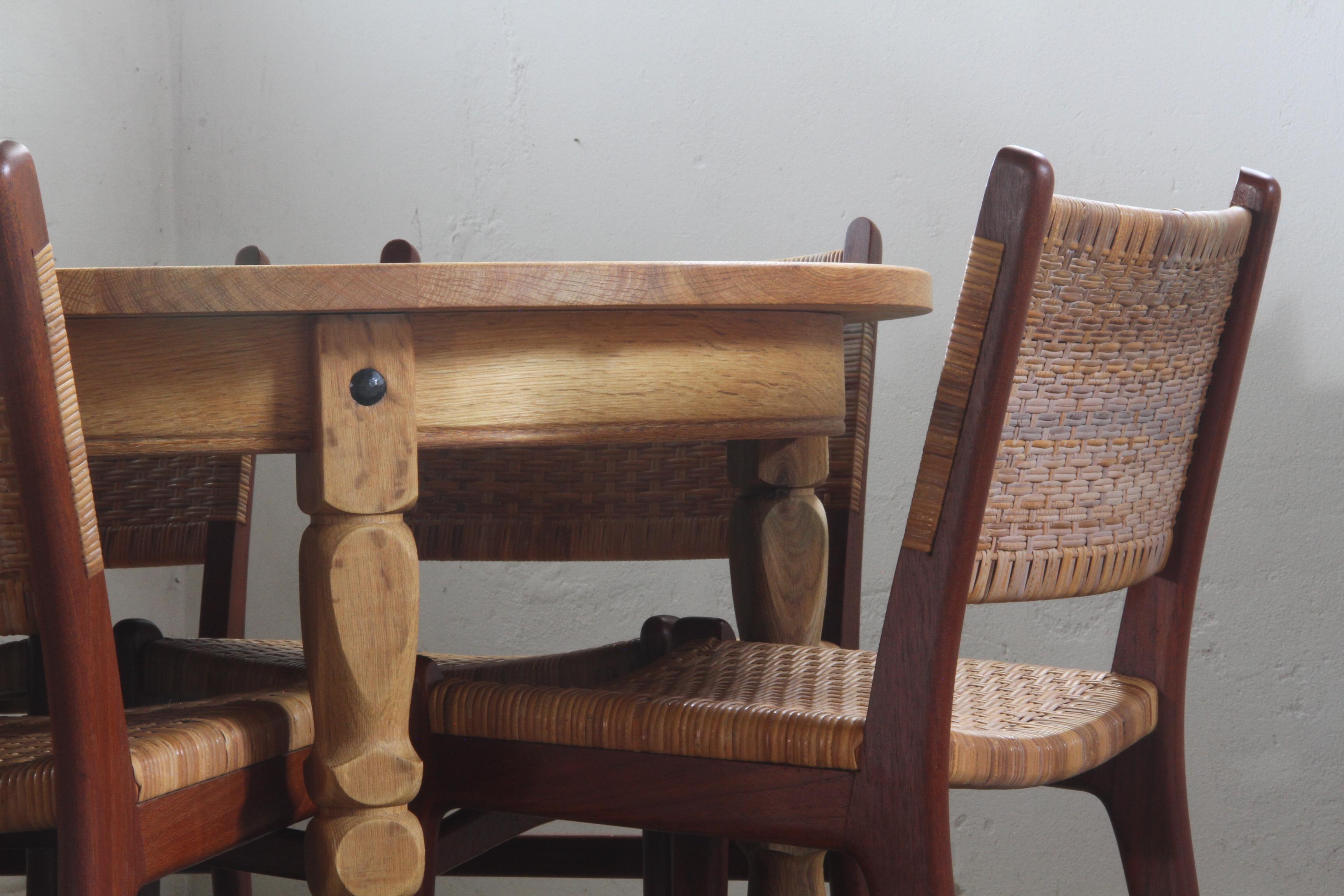 Hans J. Wegner Dining Chairs in Teak Model CH-31 by Carl Hansen & Søn in vendita 11