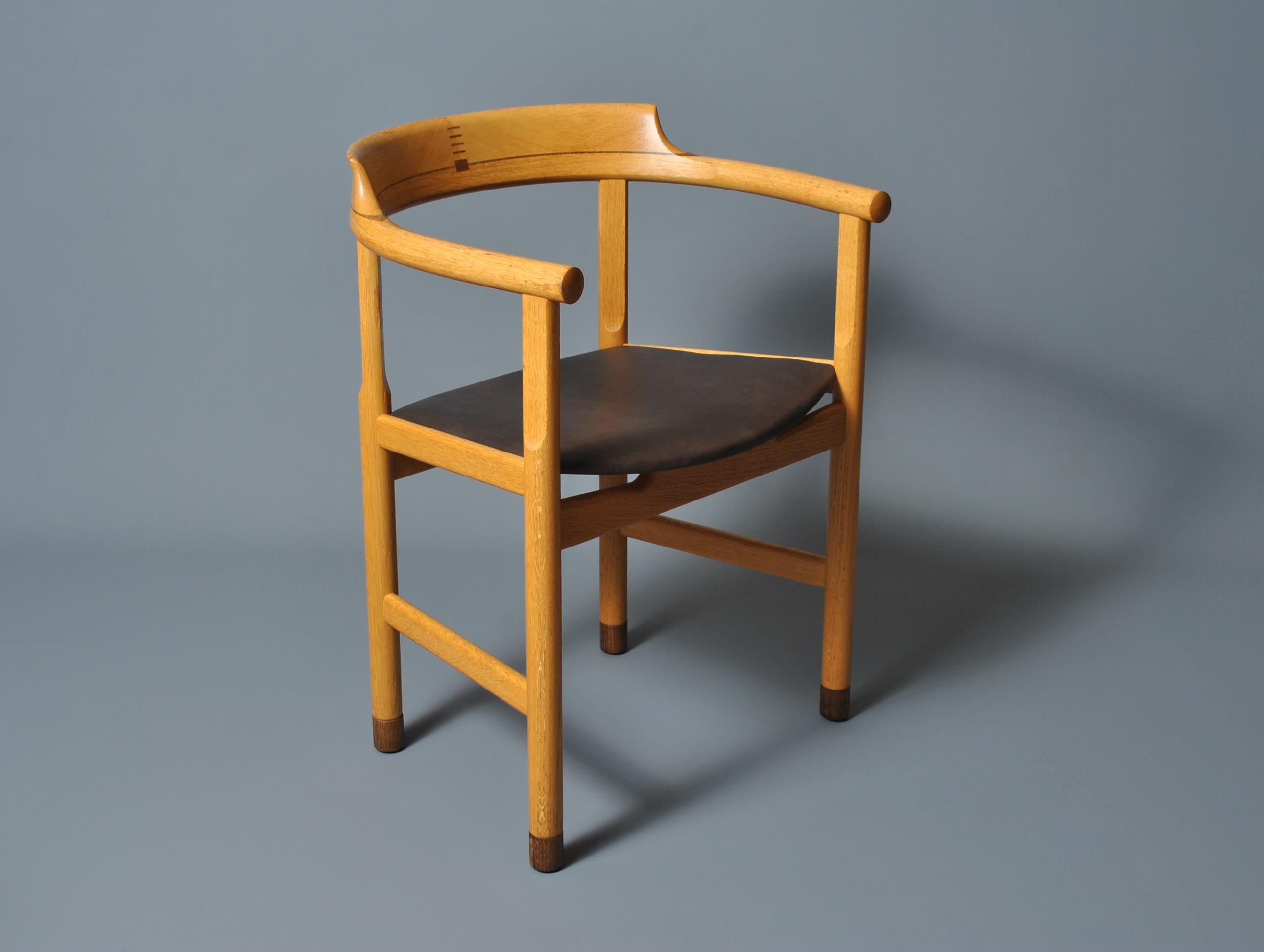 Oak Hans J Wegner Dining Chairs, Set of 6