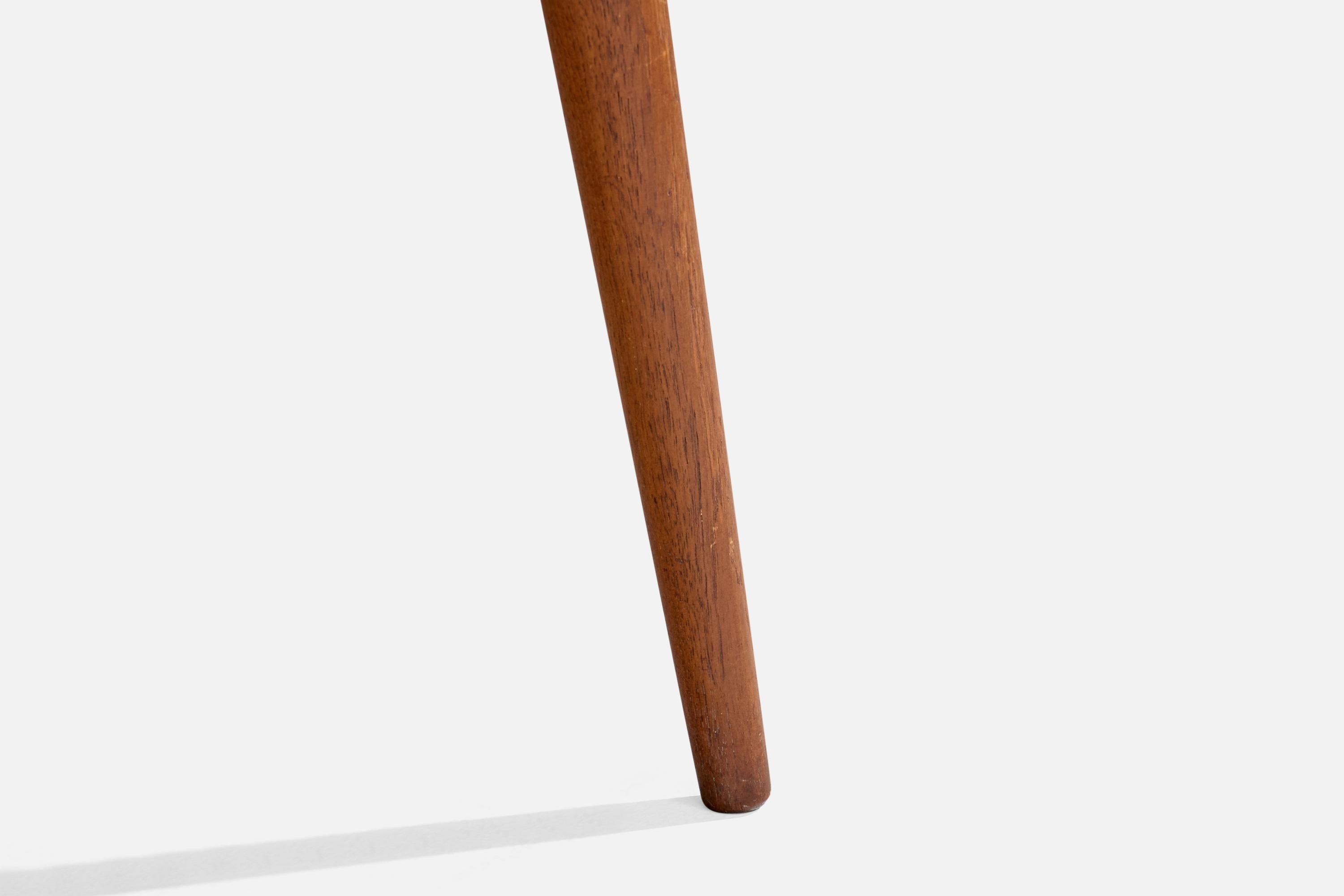 Hans J. Wegner, Esszimmerstühle, Eiche, Teak, Stoff, Dänemark, 1960er Jahre im Angebot 6