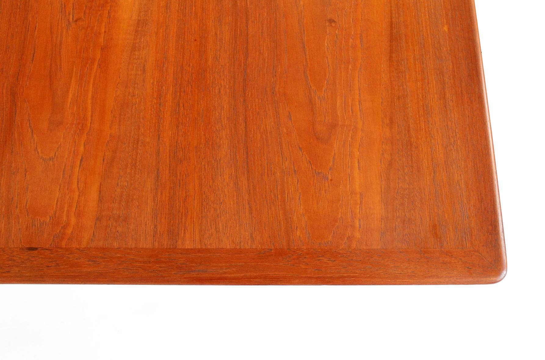 Brass Hans J. Wegner Dining Table for Johannes Hansen JH 570