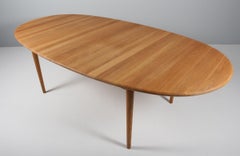 Hans J. Wegner Dining Table, Model CH339 Oiled Oak, Carl Hansen, Denmark