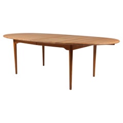 Table de salle à manger Hans J. Wegner, modèle CH339 en chêne huilé, Carl Hansen, Danemark