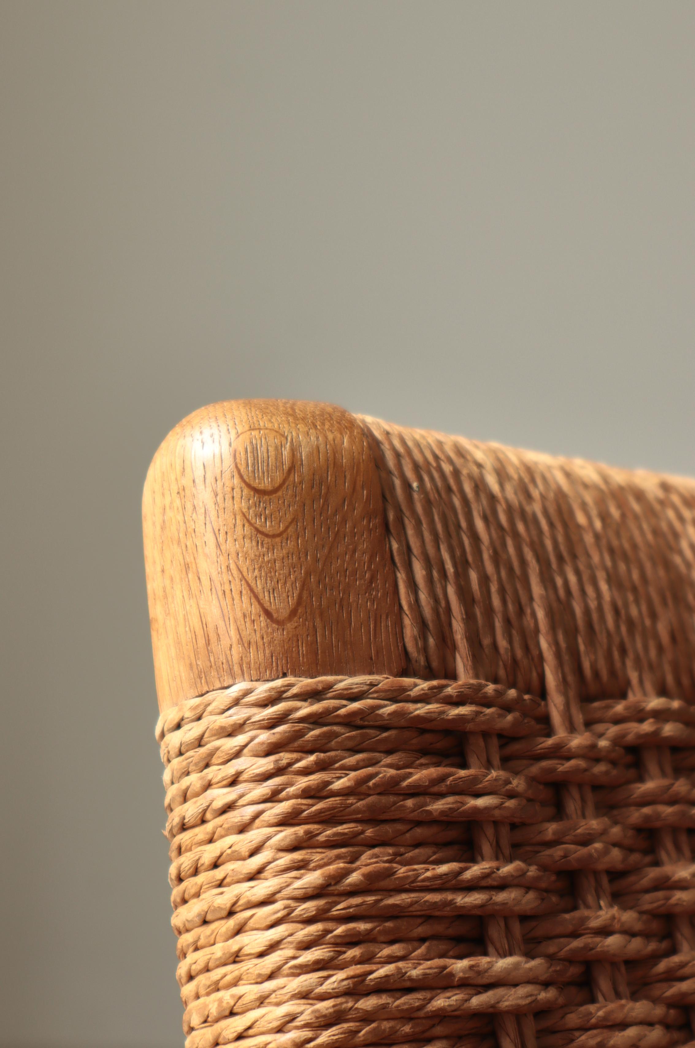 Hans J. Wegner Early Production Lounge Chair Modell CH25, Dänemark, 1950er Jahre im Angebot 6