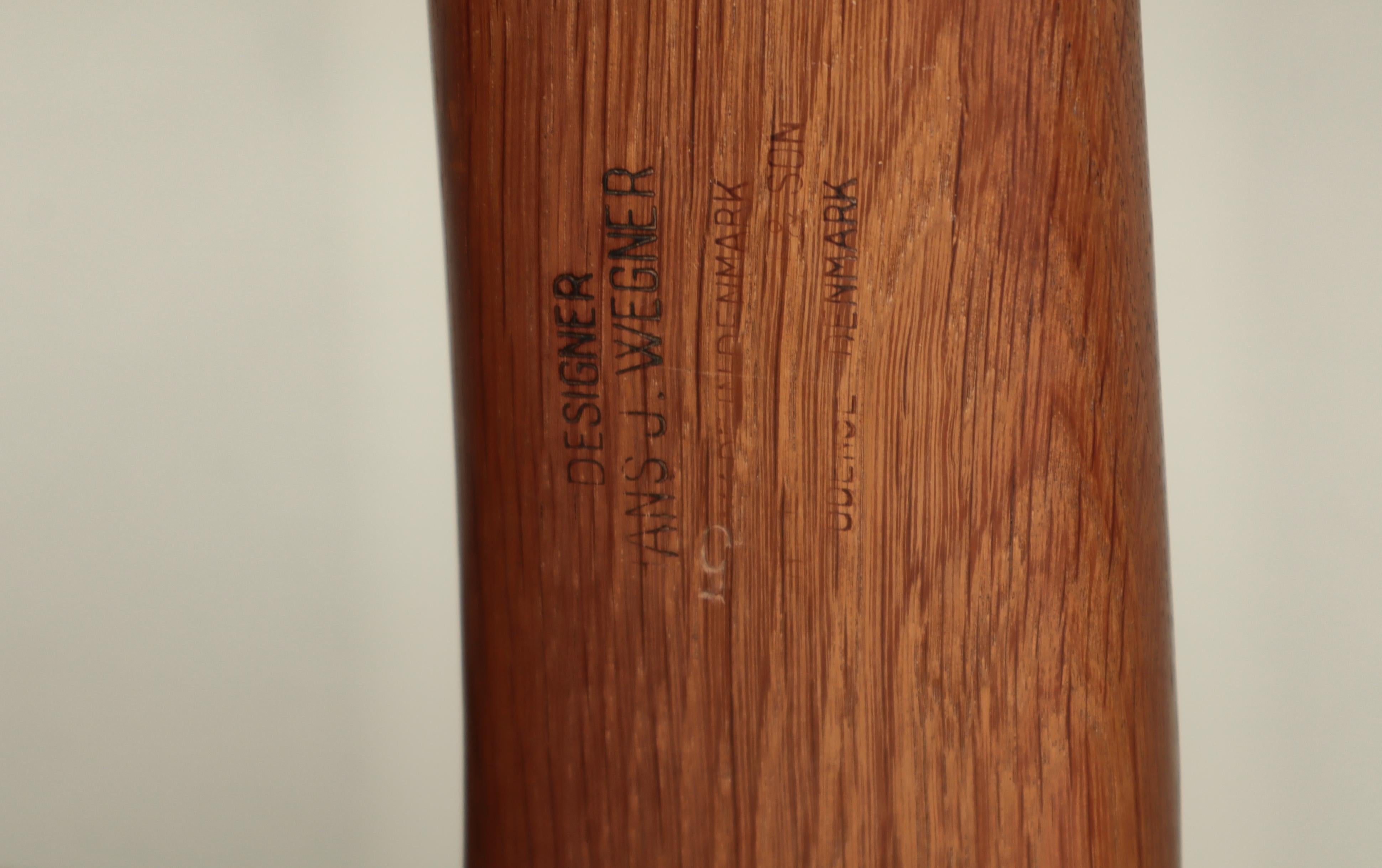Hans J. Wegner Early Production Lounge Chair Modell CH25, Dänemark, 1950er Jahre im Angebot 9