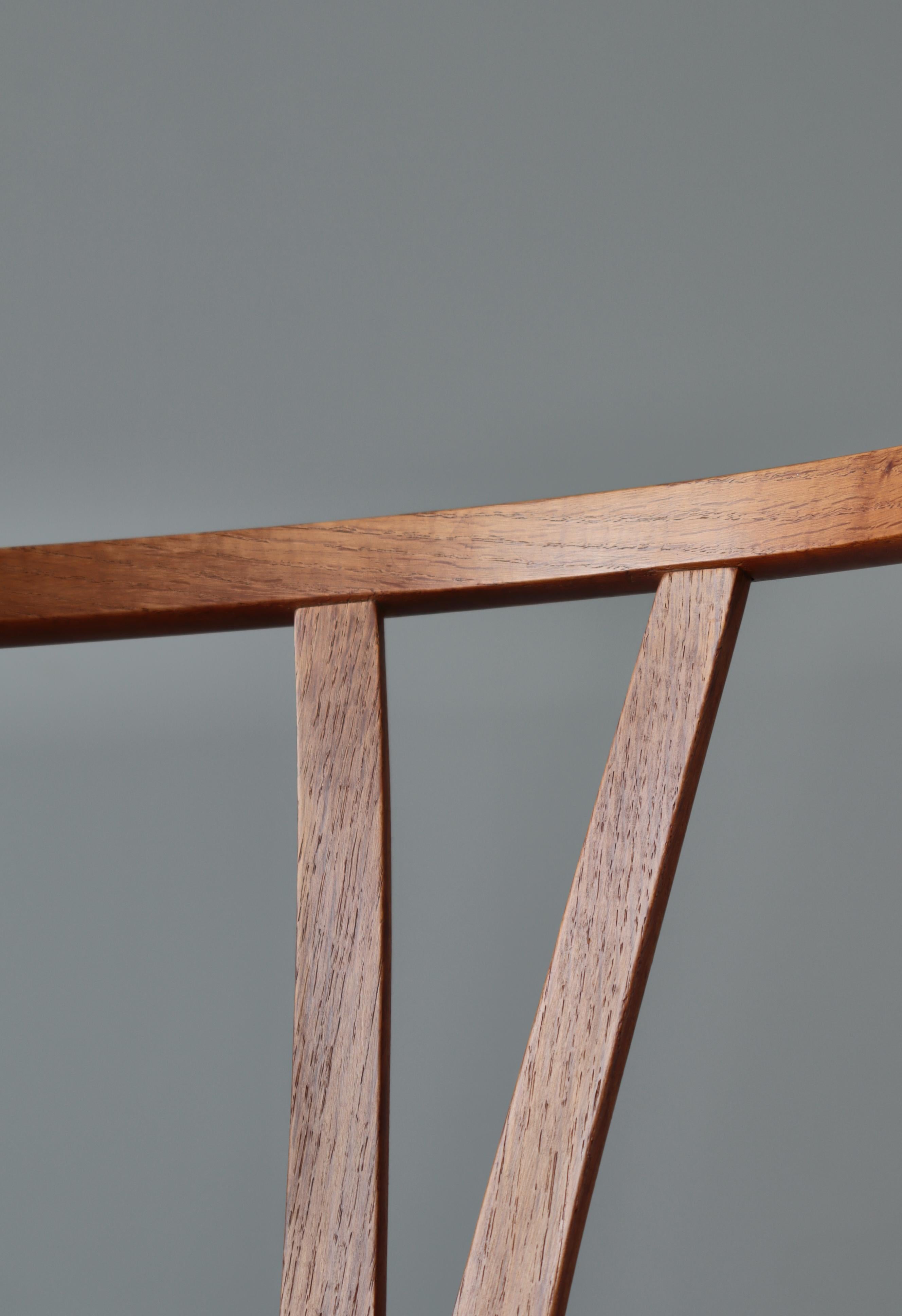 Sedia Hans J. Wegner con timbro Carl Hansen & Son CH-24 