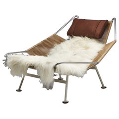Hans J. Wegner Flag Halyard Chair "Model Ge-225" for GETAMA, Denmark 1950s