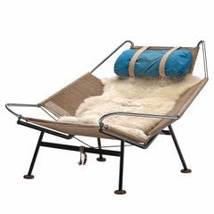 Hans J. Wegner Flag Halyard Chair with Wooden Feet