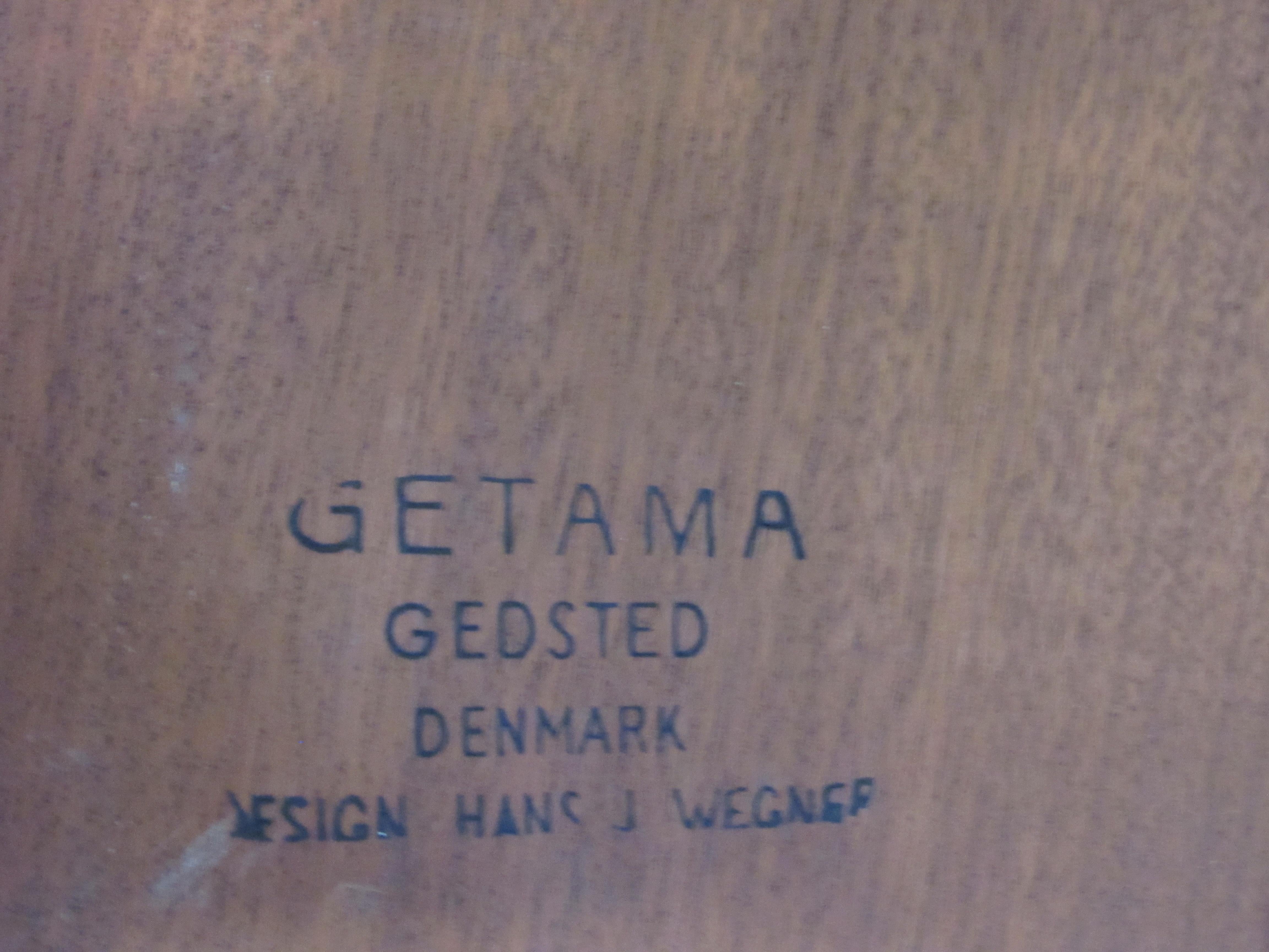 Hans J. Wegner Floating Teak Queen Headboard by GETAMA, Denmark 2