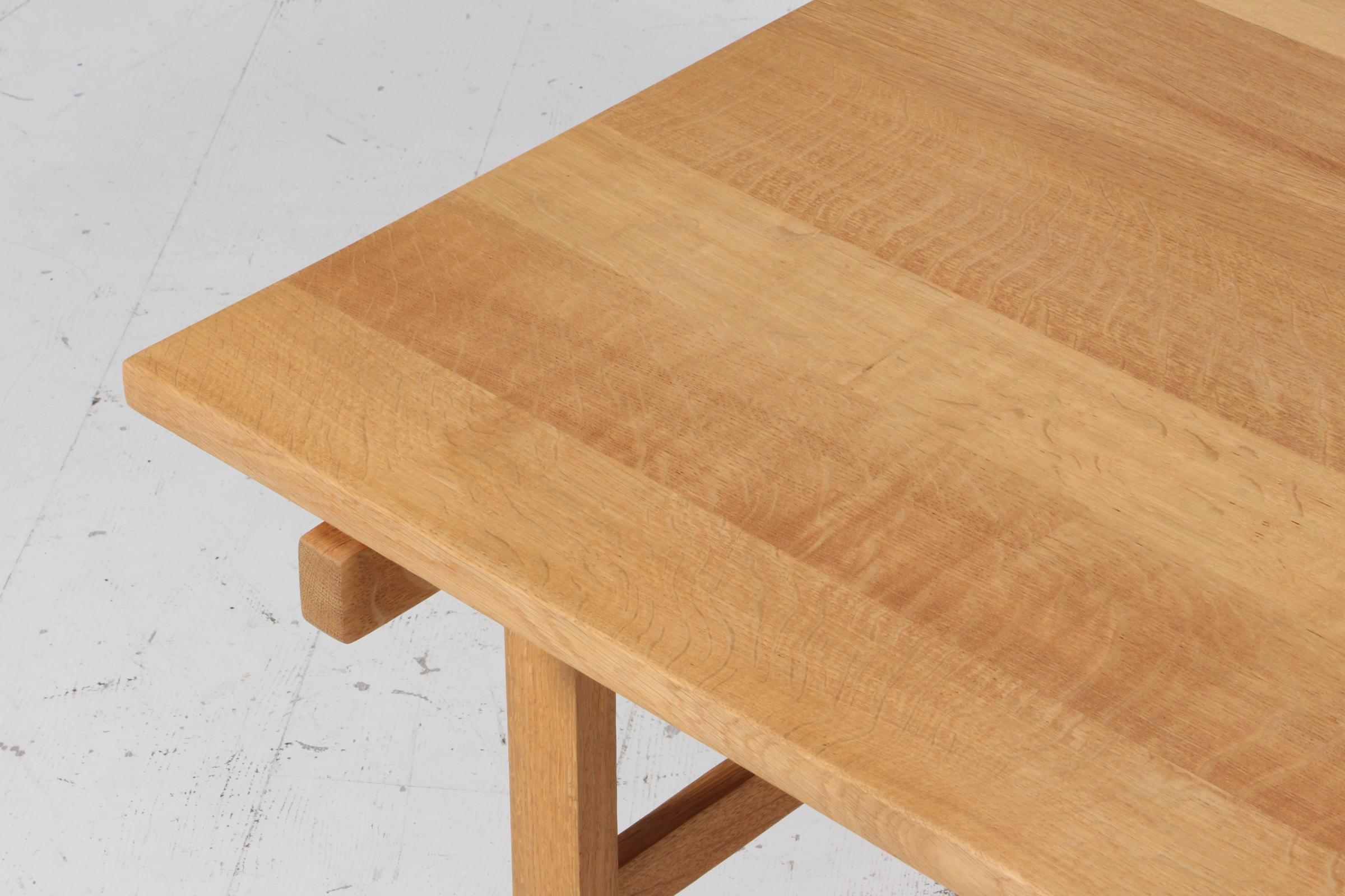 Mid-20th Century Hans J. Wegner for Andreas Tuck  Coffee Table, solid oak. For Sale