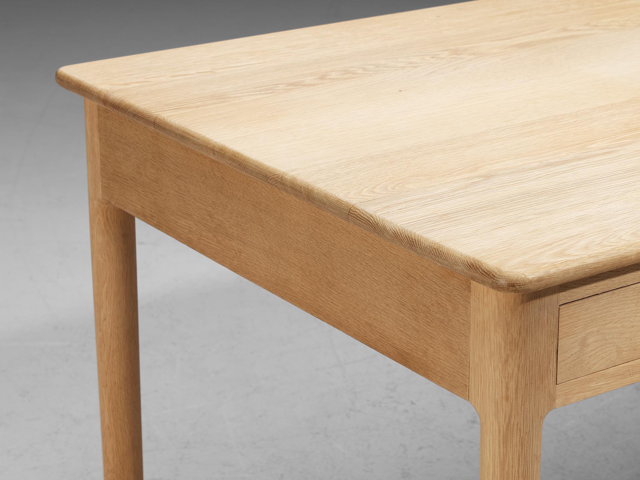 Hans J. Wegner for Andreas Tuck Desk in Solid Oak 3