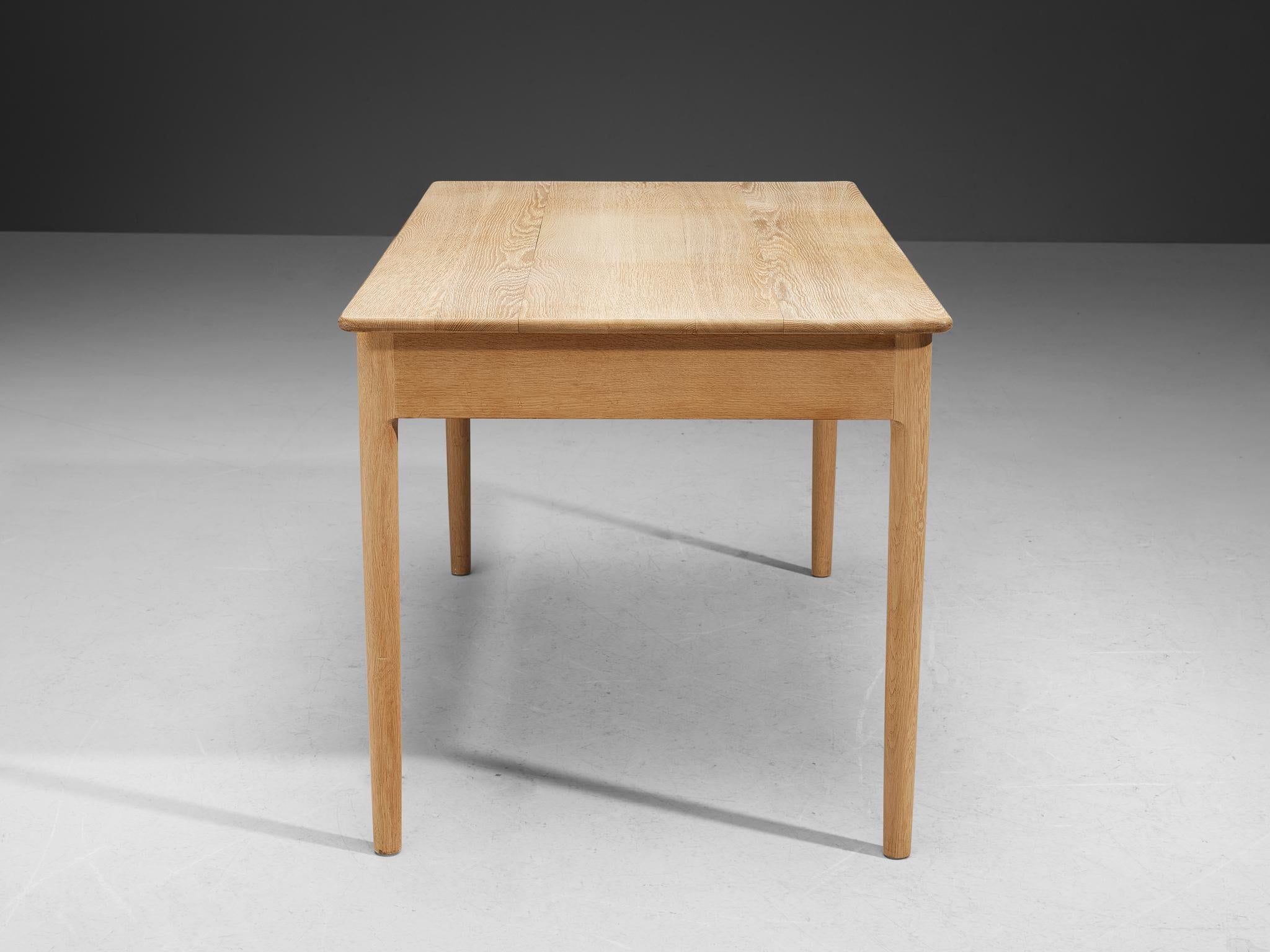 Hans J. Wegner for Andreas Tuck Desk in Solid Oak 4