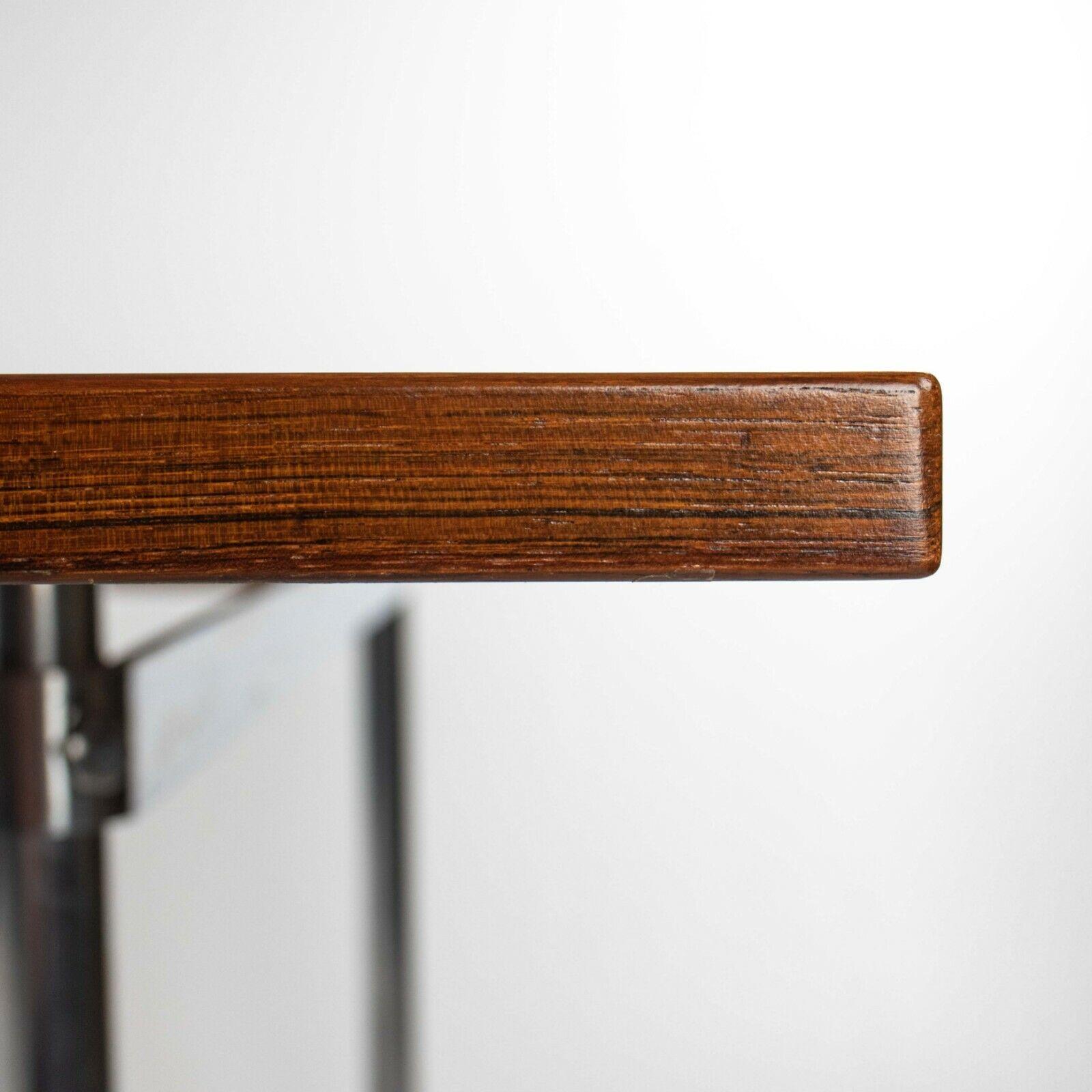Mid-20th Century Hans J. Wegner for Andreas Tuck Model AT321 Dining Table in Rosewood and Chrome For Sale