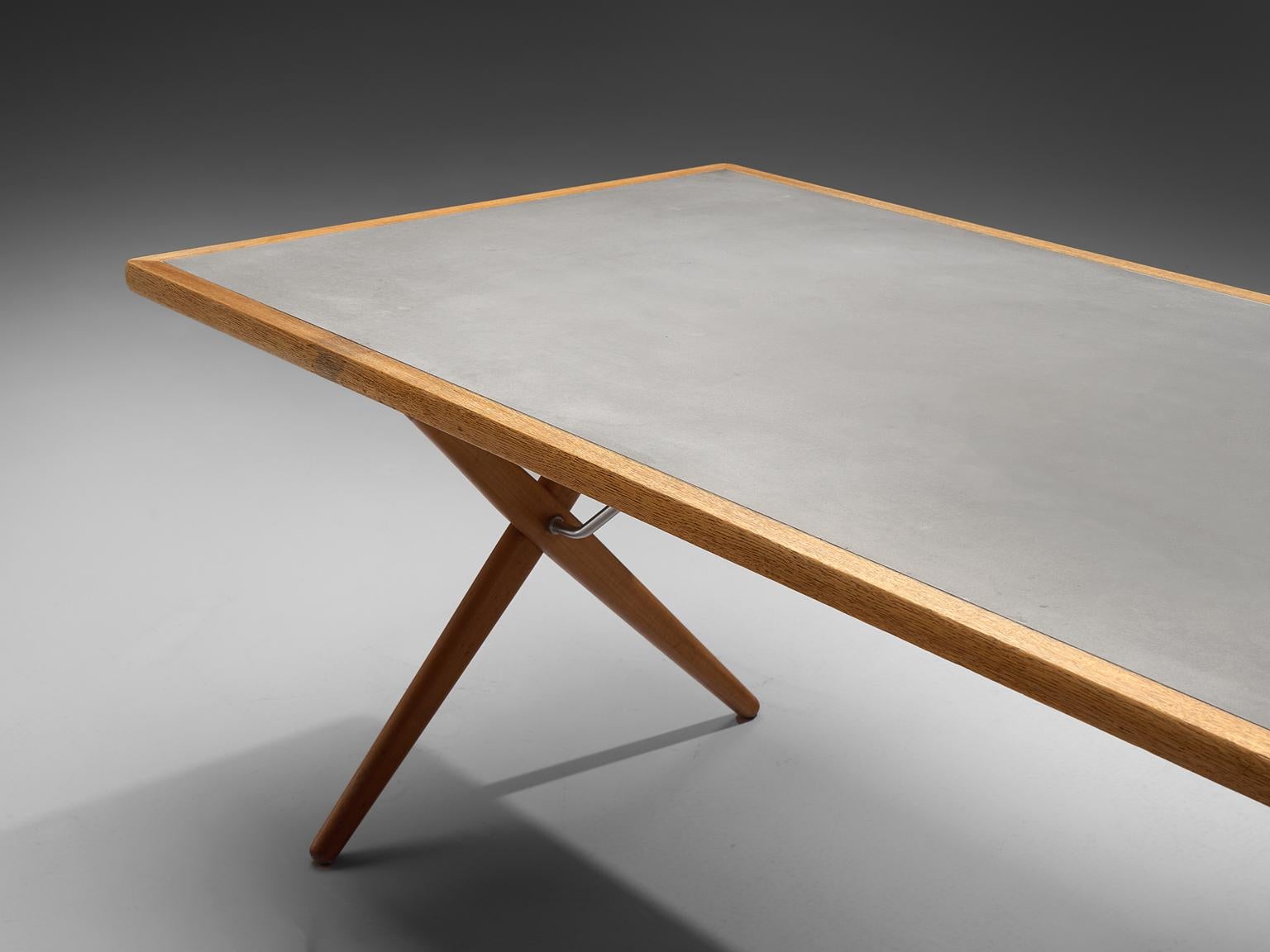 Danish Hans J. Wegner for Andreas Tuck Table Model AT-303