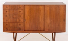 Credenza in teak Hans J. Wegner per Carl Hansen