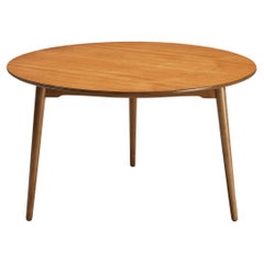 Hans J. Wegner for Fritz Hansen 'Heart' Round Dining Table in Teak