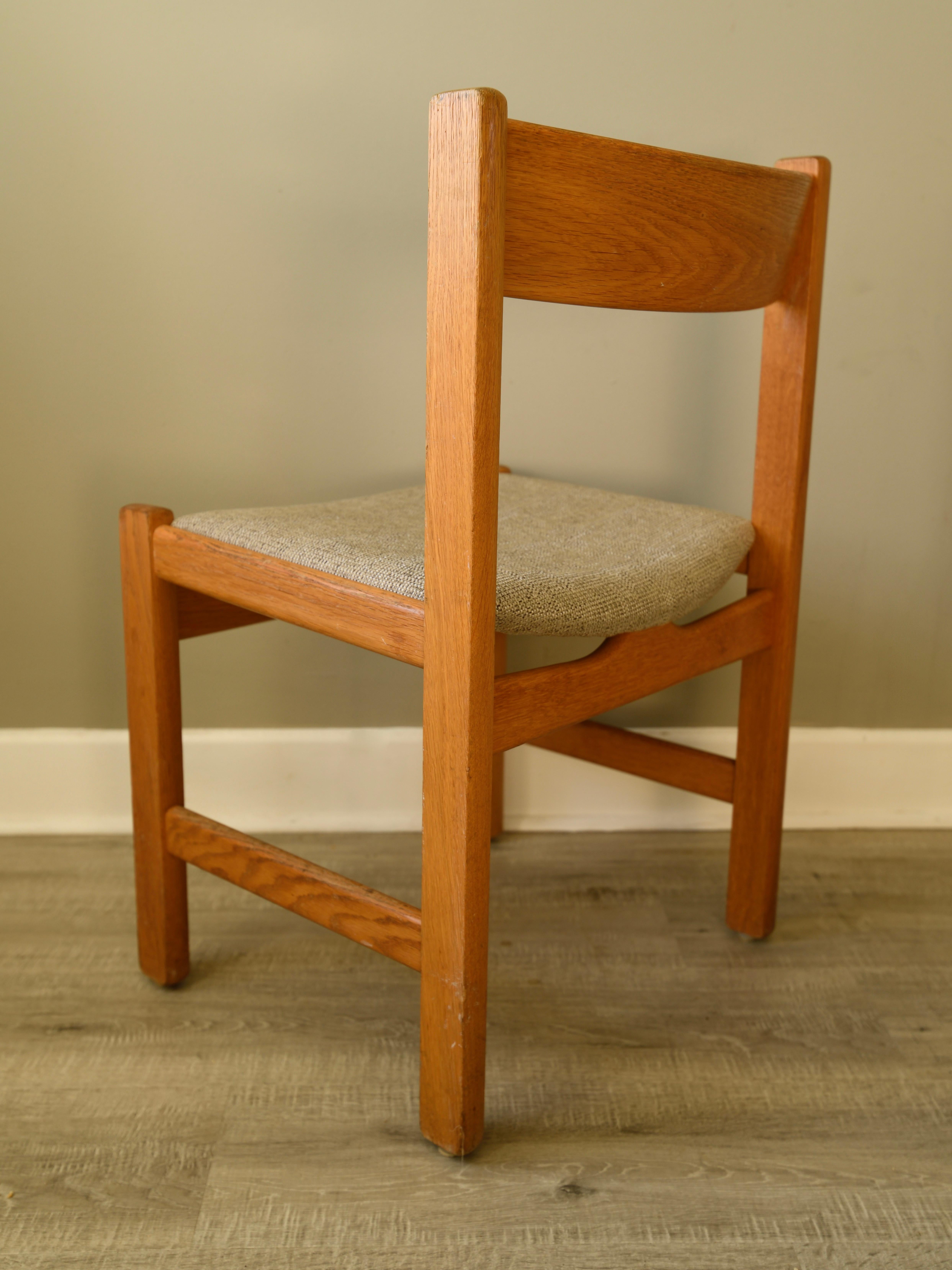 Mid-20th Century Hans J Wegner for GETAMA Light Oak Chair
