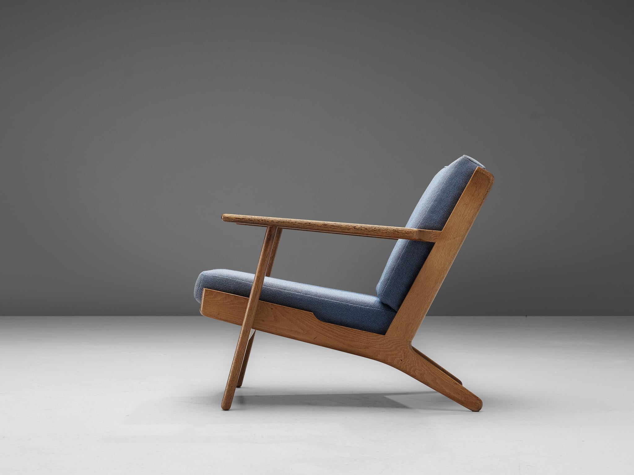 Hans J. Wegner for GETAMA Lounge Chair GE290B In Good Condition In Waalwijk, NL