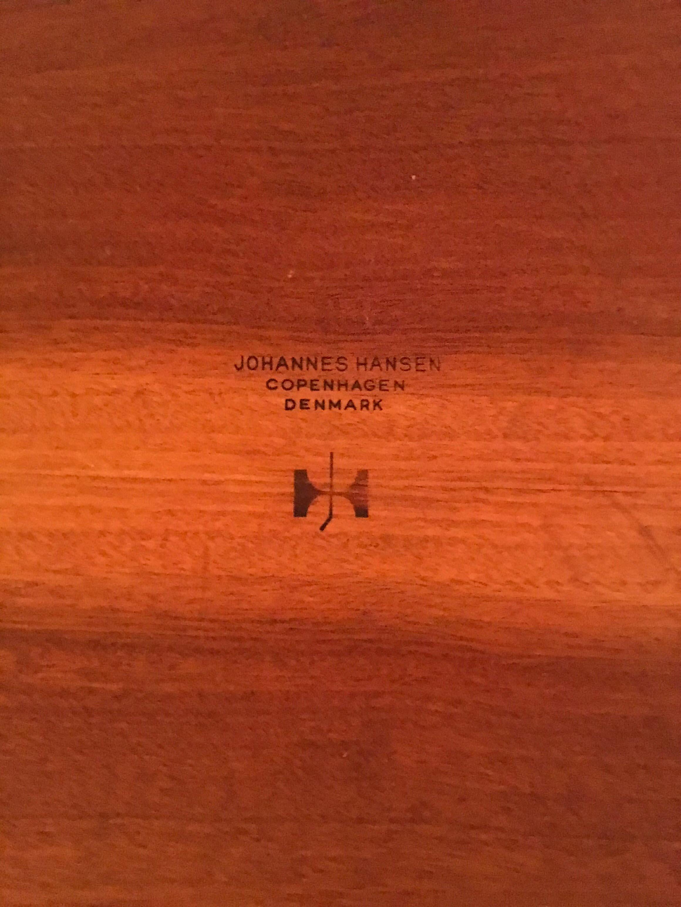 Mid-Century Modern Hans J. Wegner for Johannes Hansen Dining Table For Sale