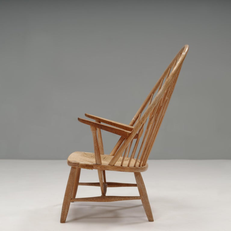 Mid-Century Modern Hans J. Wegner for Johannes Hansen Peacock Chair, 1960s
