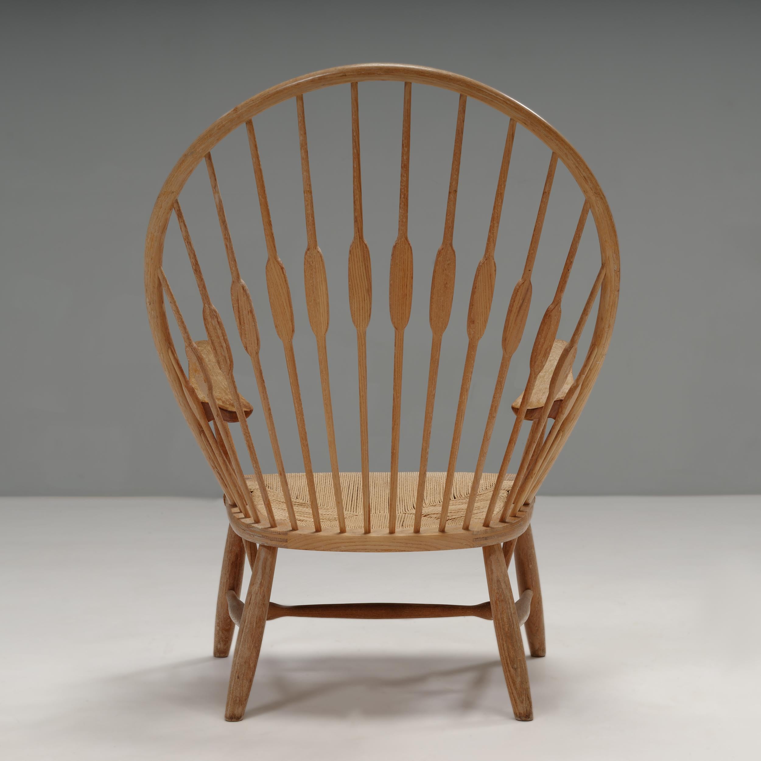 Hans J. Wegner for Johannes Hansen Peacock Chair, 1960s In Good Condition In London, GB