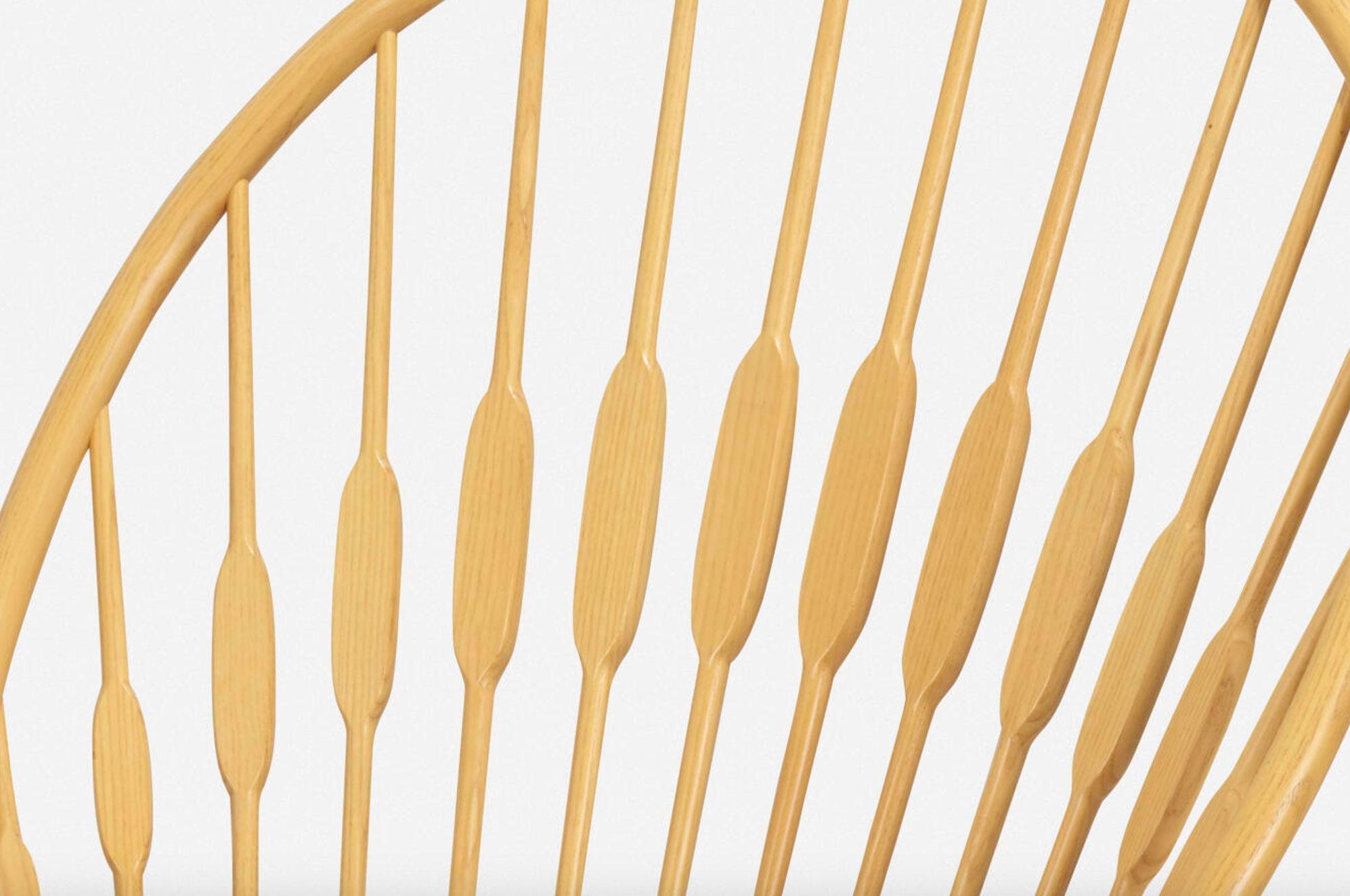 Hans J. Wegner for Johannes Hansen Peacock Chair In Good Condition For Sale In Chicago, IL