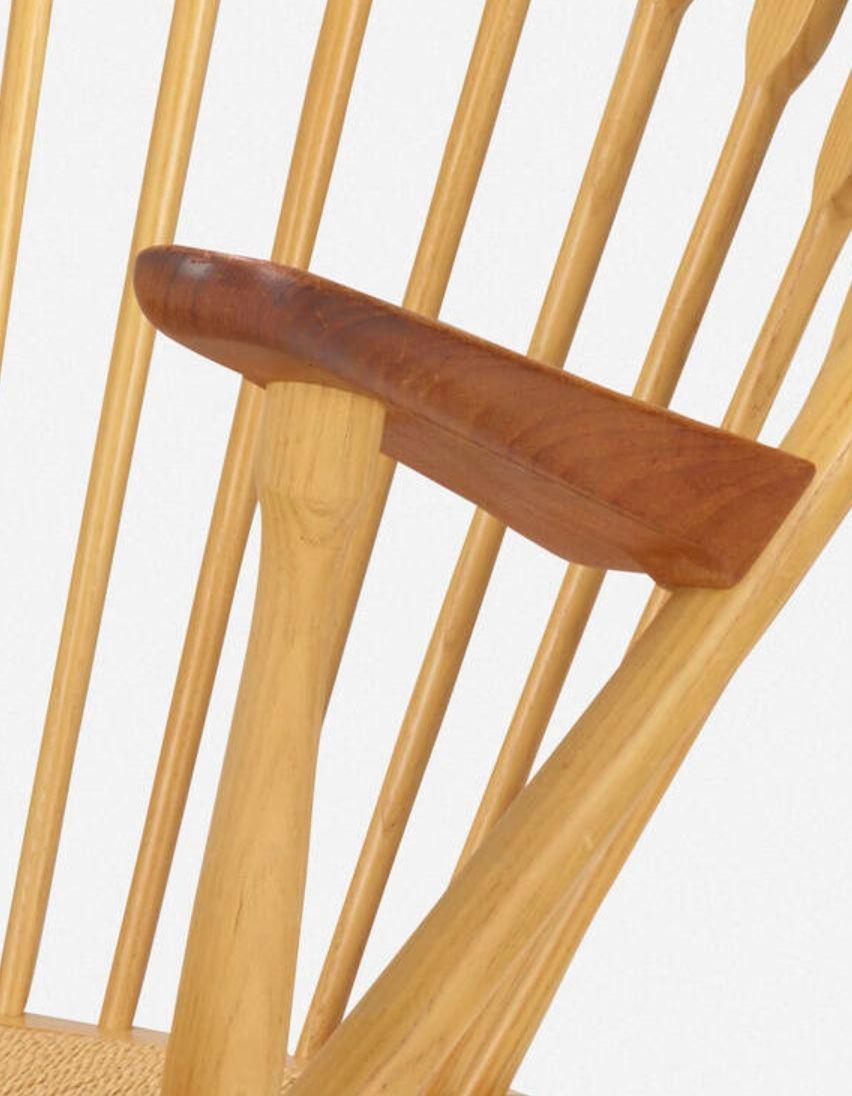 Hans J. Wegner for Johannes Hansen Peacock Chair For Sale 1