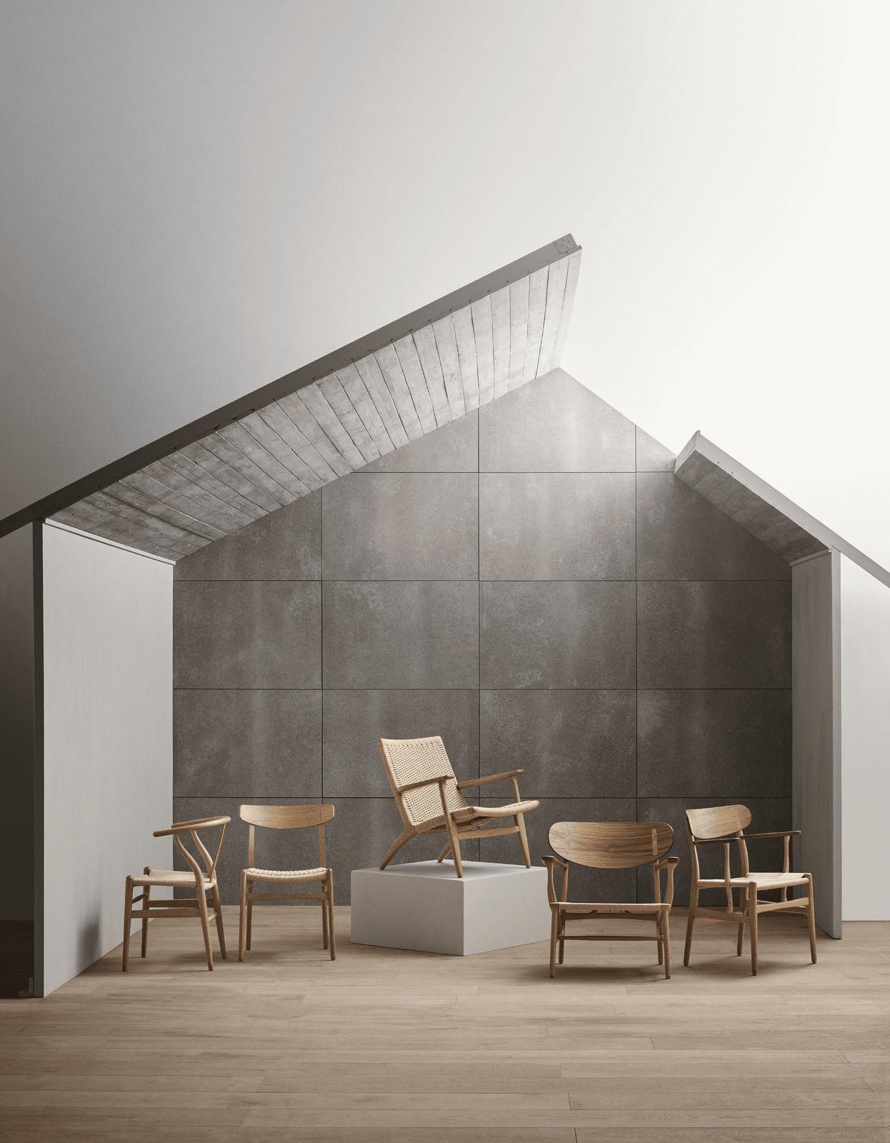 Hans J. Wegner Early Production Lounge Chair Modell CH25, Dänemark, 1950er Jahre im Angebot 11
