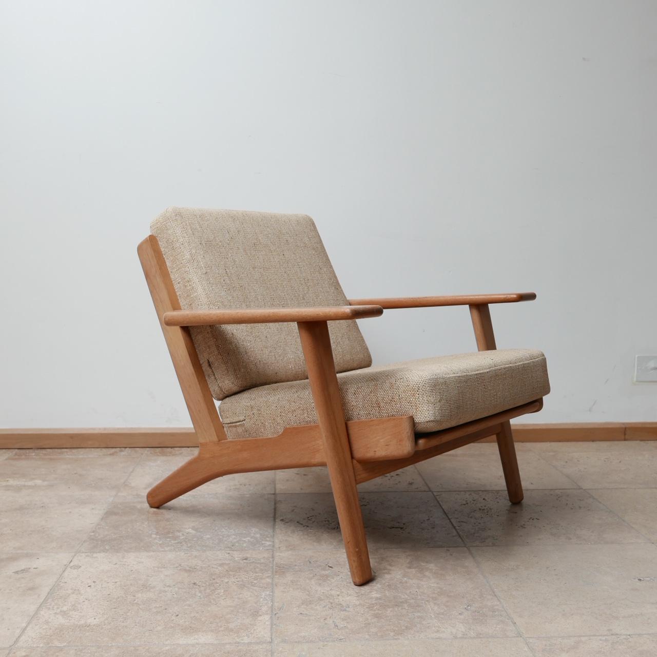 Hans J Wegner GE 290 Danish Armchair for GETAMA 3