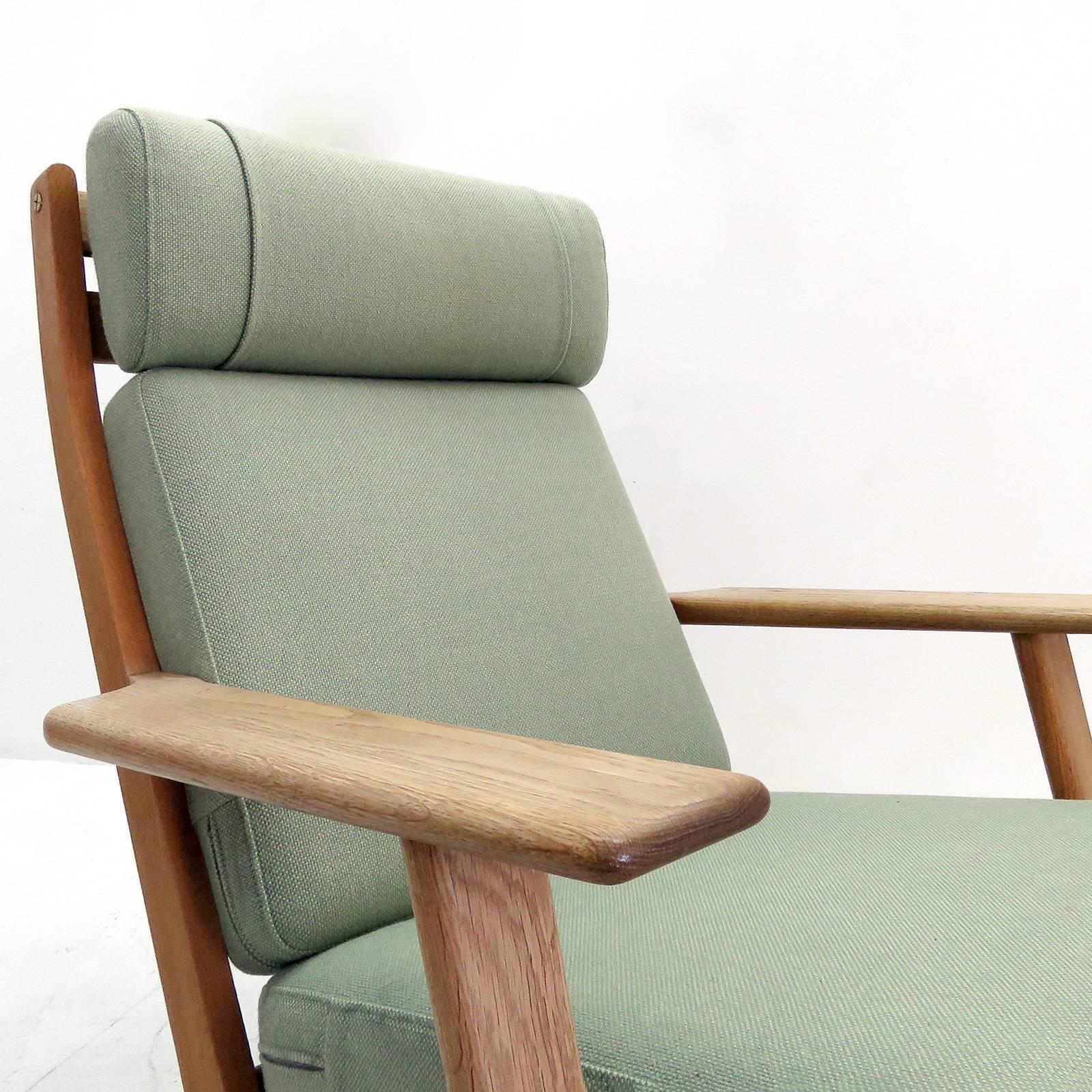 Hans J. Wegner GE 290 High Back Chair In Good Condition In Los Angeles, CA