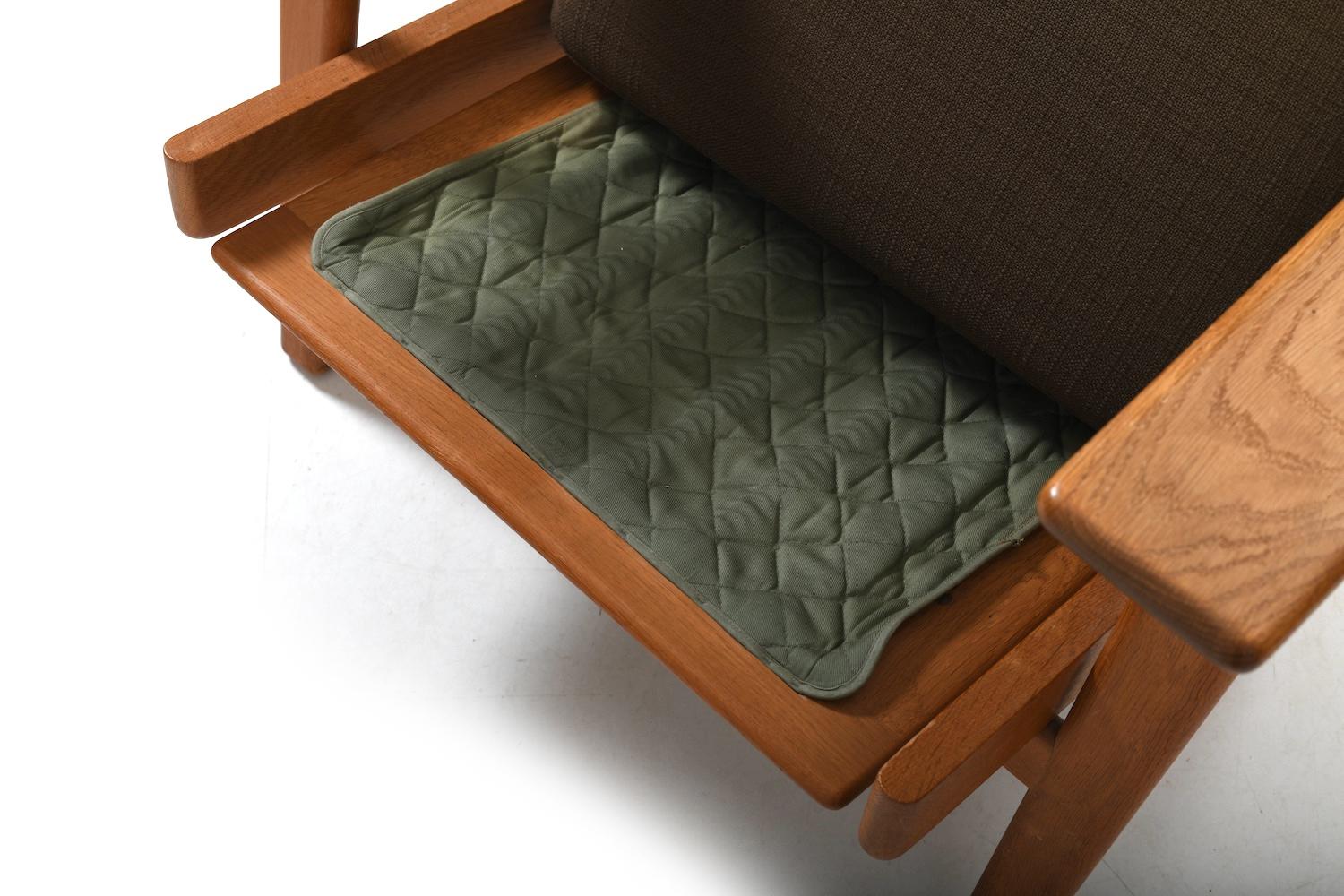 Hans J. Wegner GE-290 Chaise longue à dossier haut années 1950 en vente 4