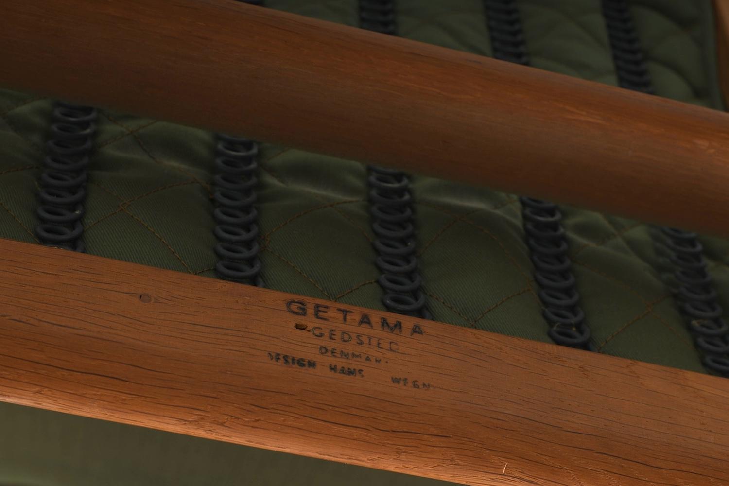 Hans J. Wegner GE-290 Chaise longue à dossier haut années 1950 en vente 5