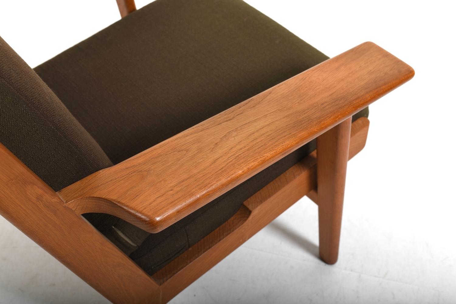 Hans J. Wegner GE-290 Chaise longue à dossier haut années 1950 en vente 2
