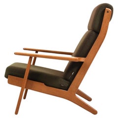 Hans J. Wegner GE-290 Highback Lounge Chair 1950s