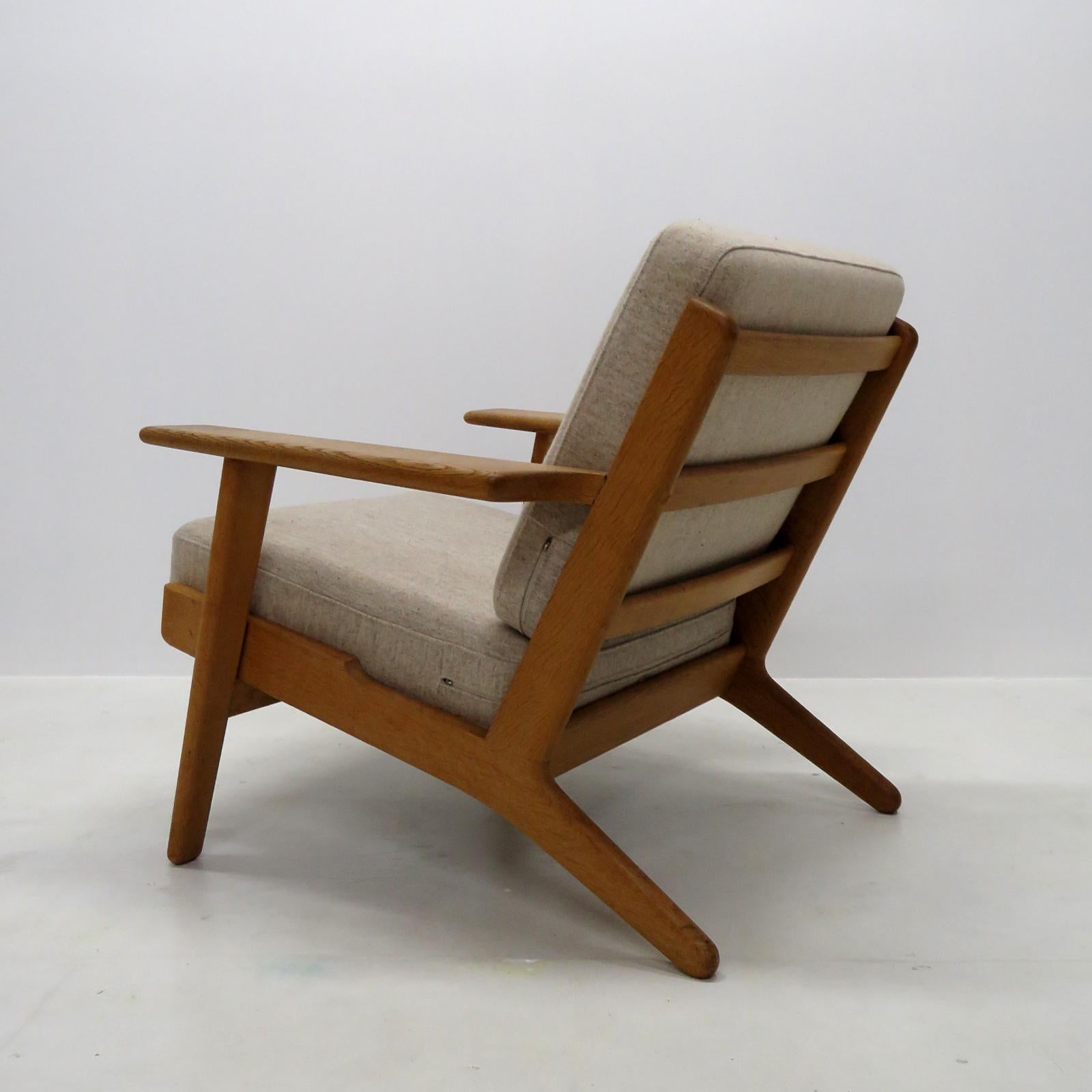 Mid-20th Century Hans J. Wegner GE 290 Lounge Chair, 1950