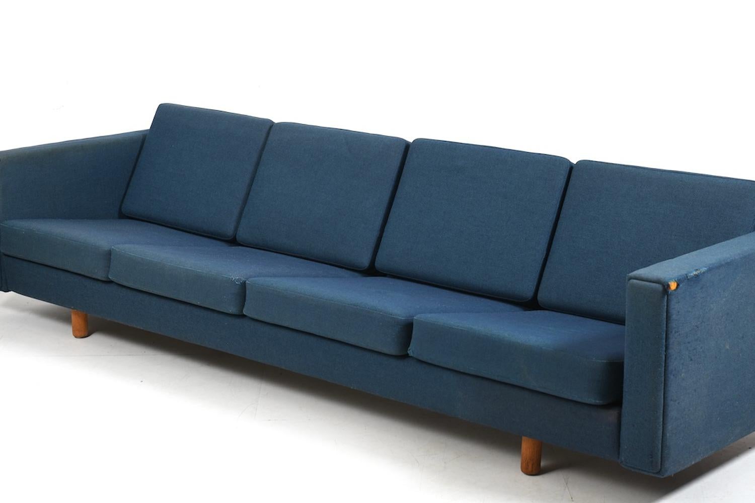 Hans J. Wegner Sofá GE-300/4 Getama Dinamarca Años 60 Escandinavo moderno en venta