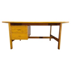 Hans J. Wegner GE125 Oak Writing Desk for GETAMA, Denmark