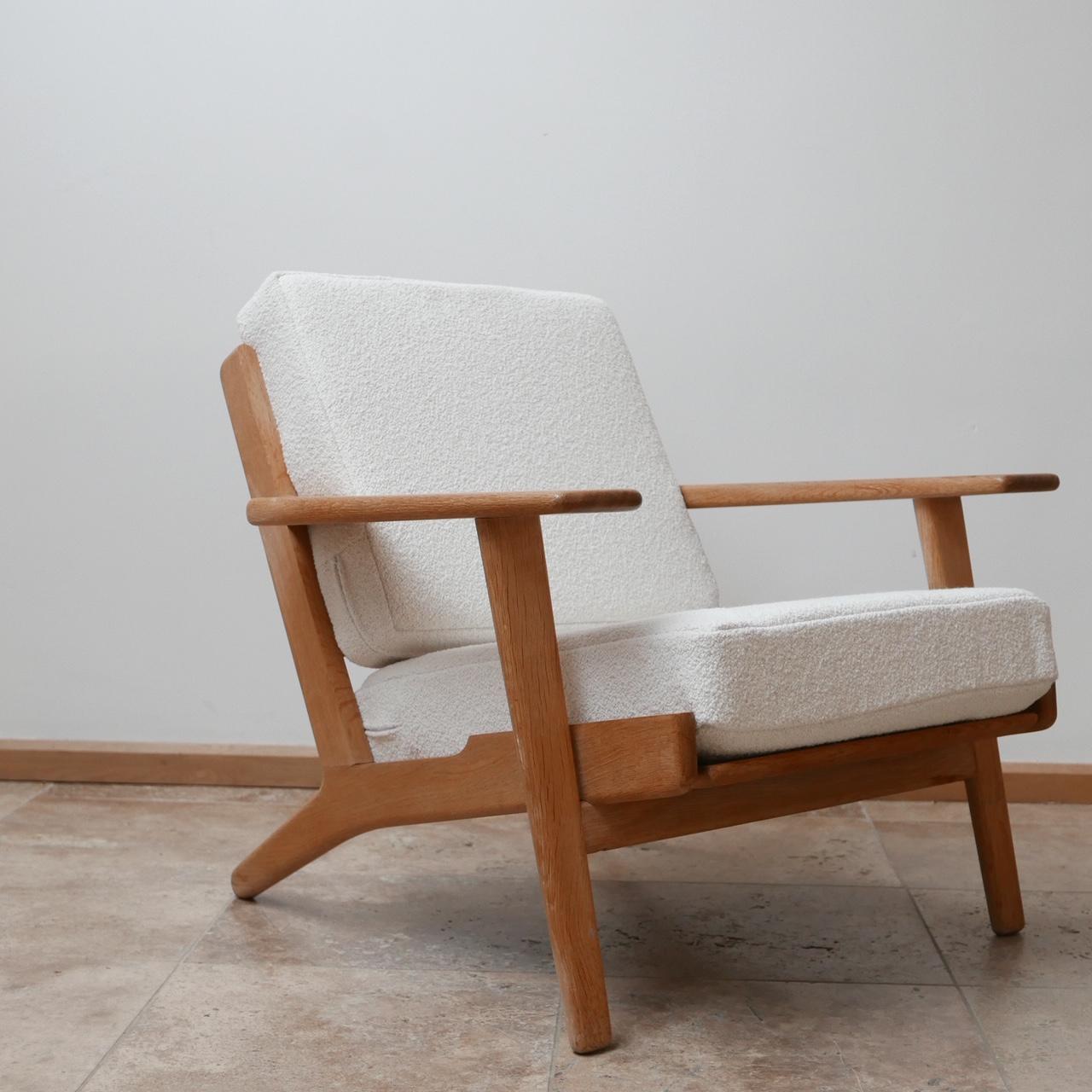 Mid-20th Century Hans J Wegner GE290 Lounge Armchair