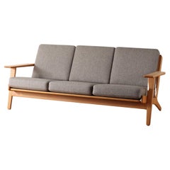 Hans J. Wegner GE290 Sofa in Oak from 1960