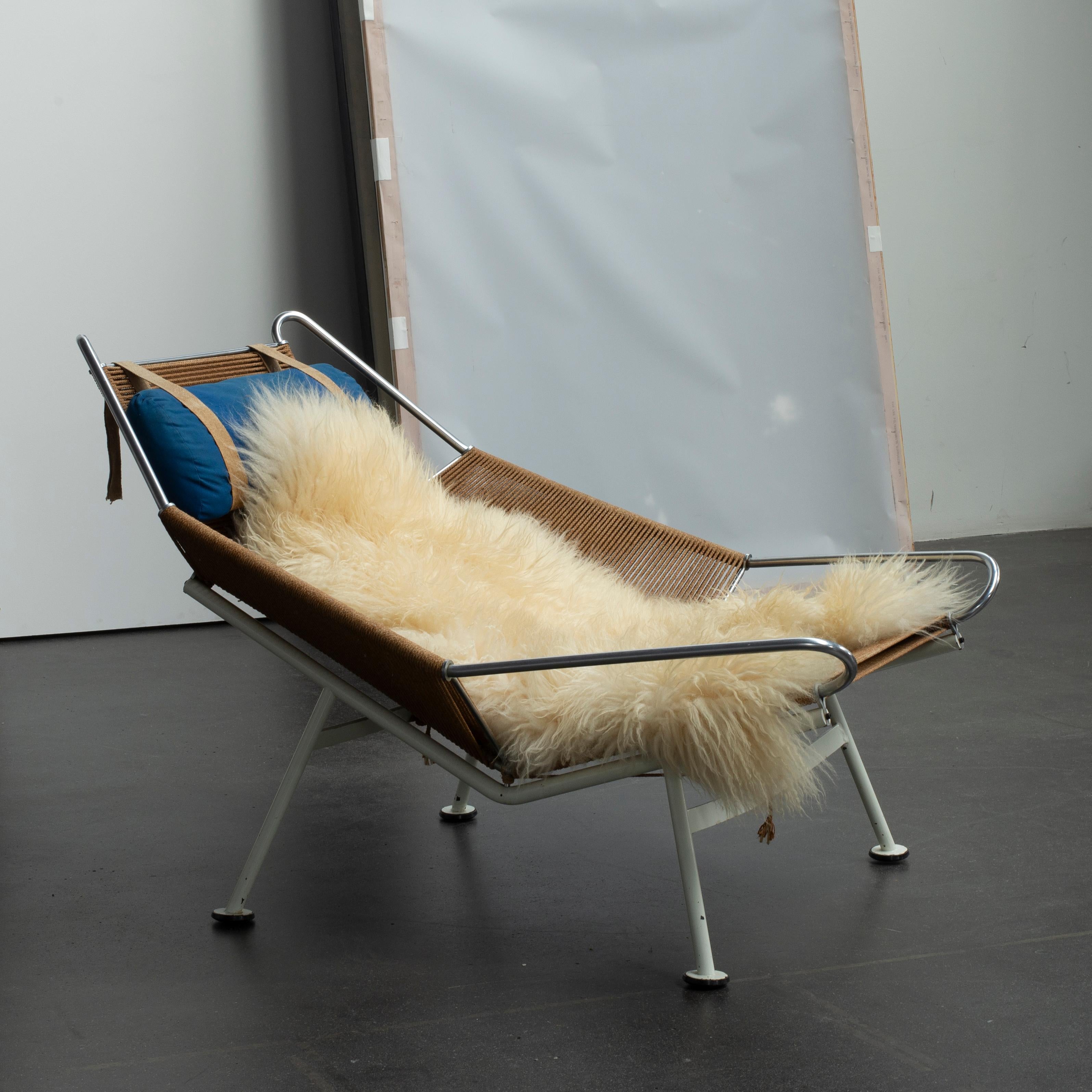 Danois Chaise à drisse de drapeau Hans J. Wegner pour GETAMA en vente
