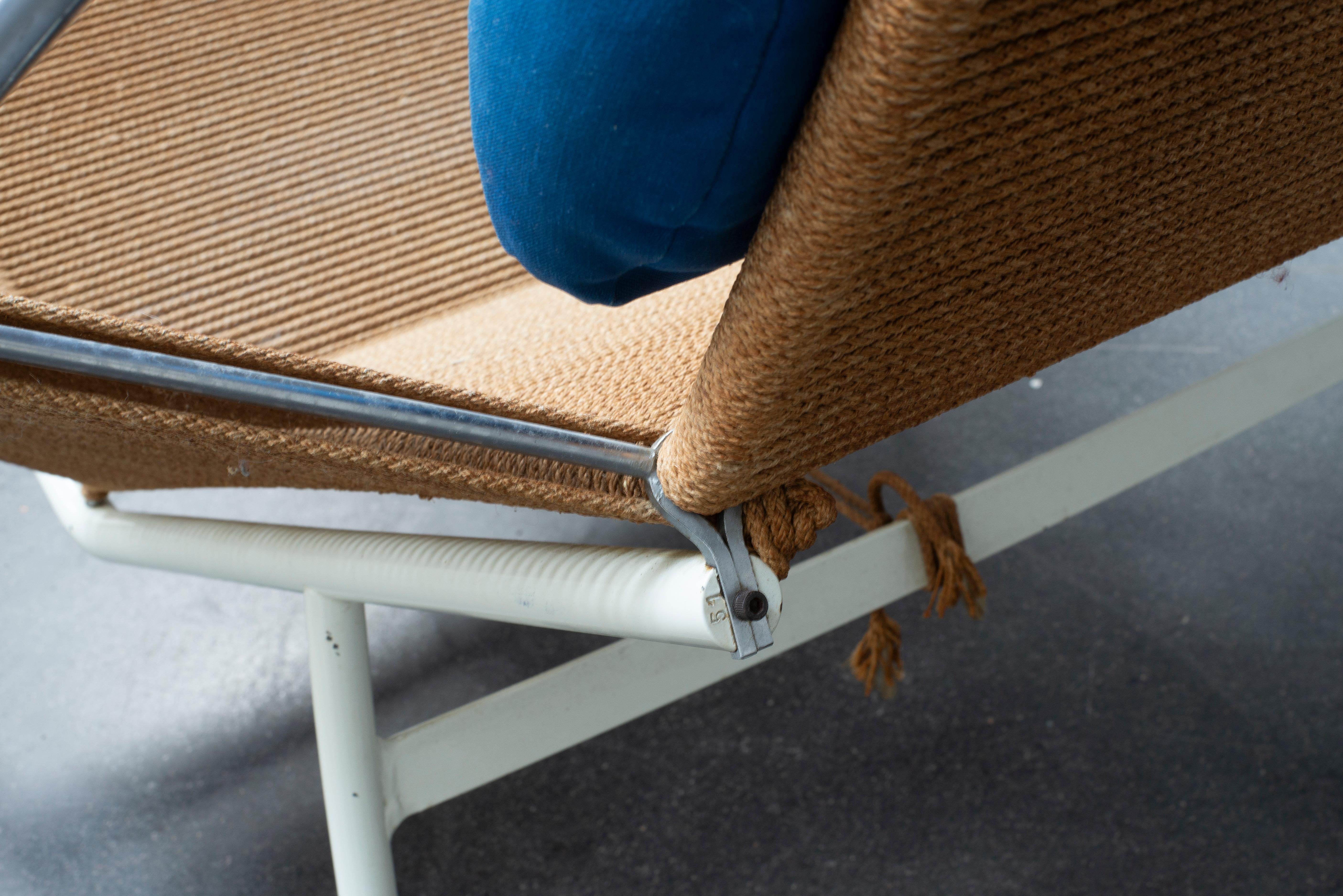 Milieu du XXe siècle Chaise à drisse de drapeau Hans J. Wegner pour GETAMA en vente
