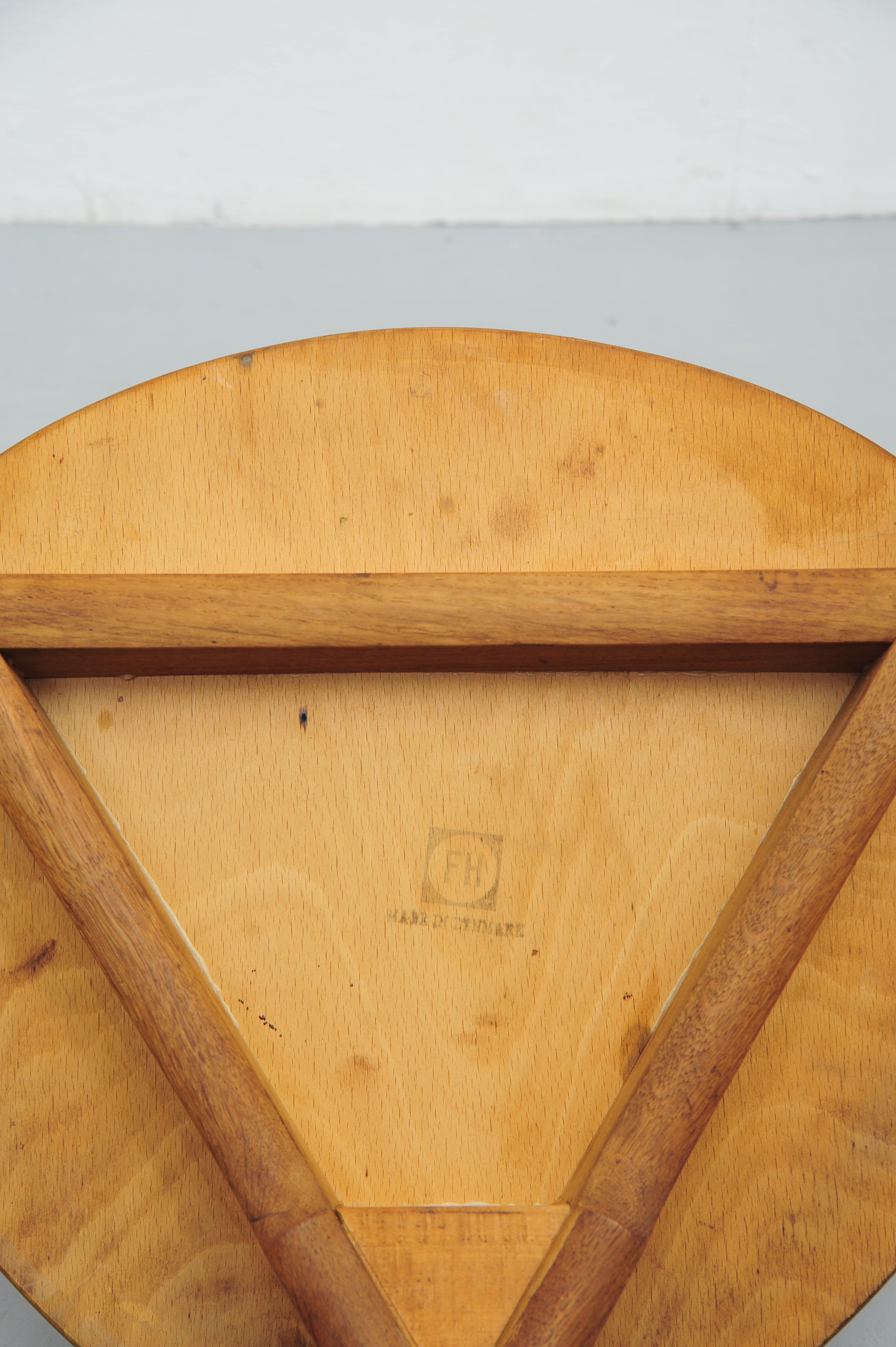 Hans J. Wegner Sedia Cuore FH4104 Eichenholz 1952 in vendita 9