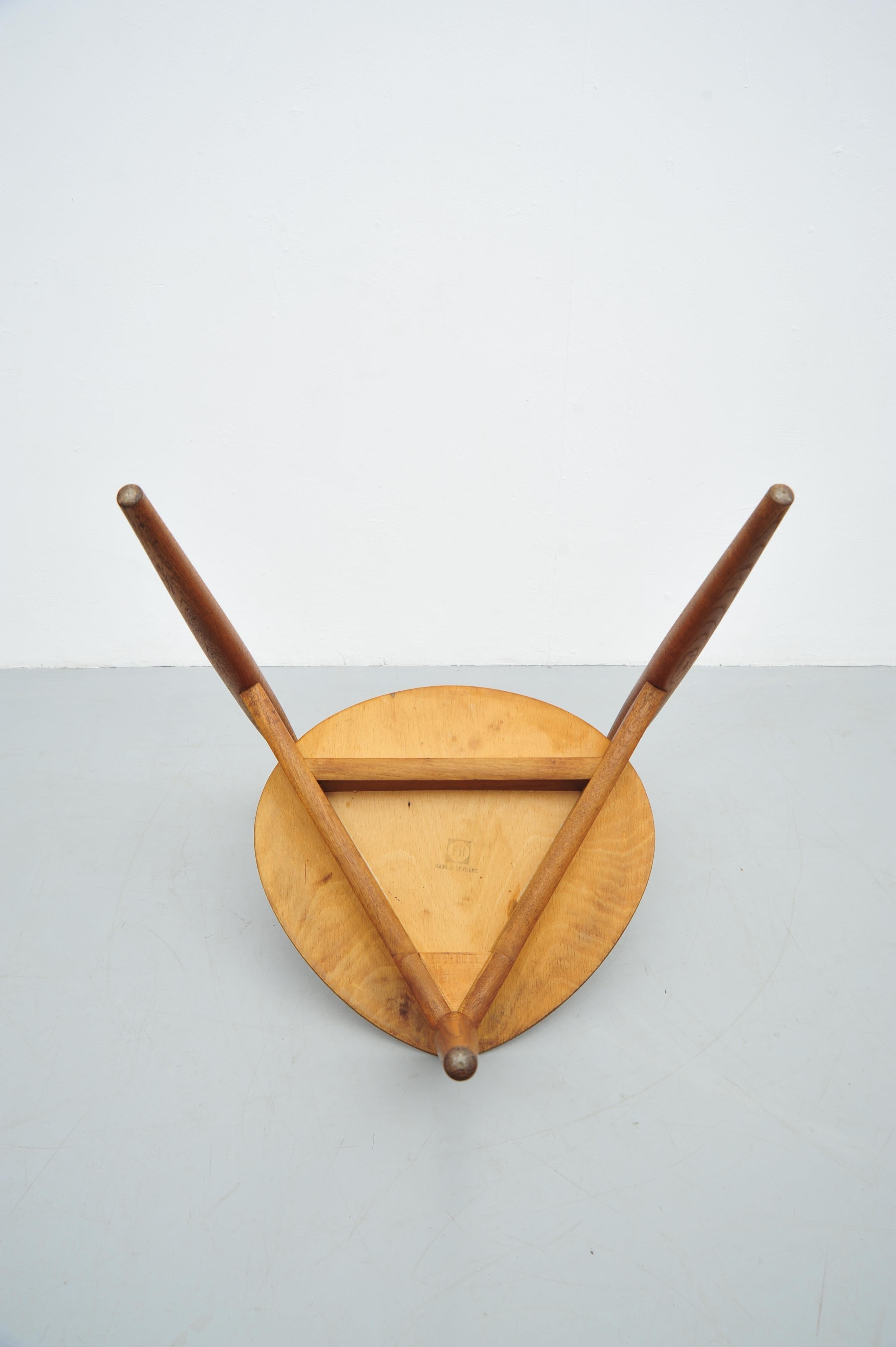Hans J. Wegner Sedia Cuore FH4104 Eichenholz 1952 in vendita 10