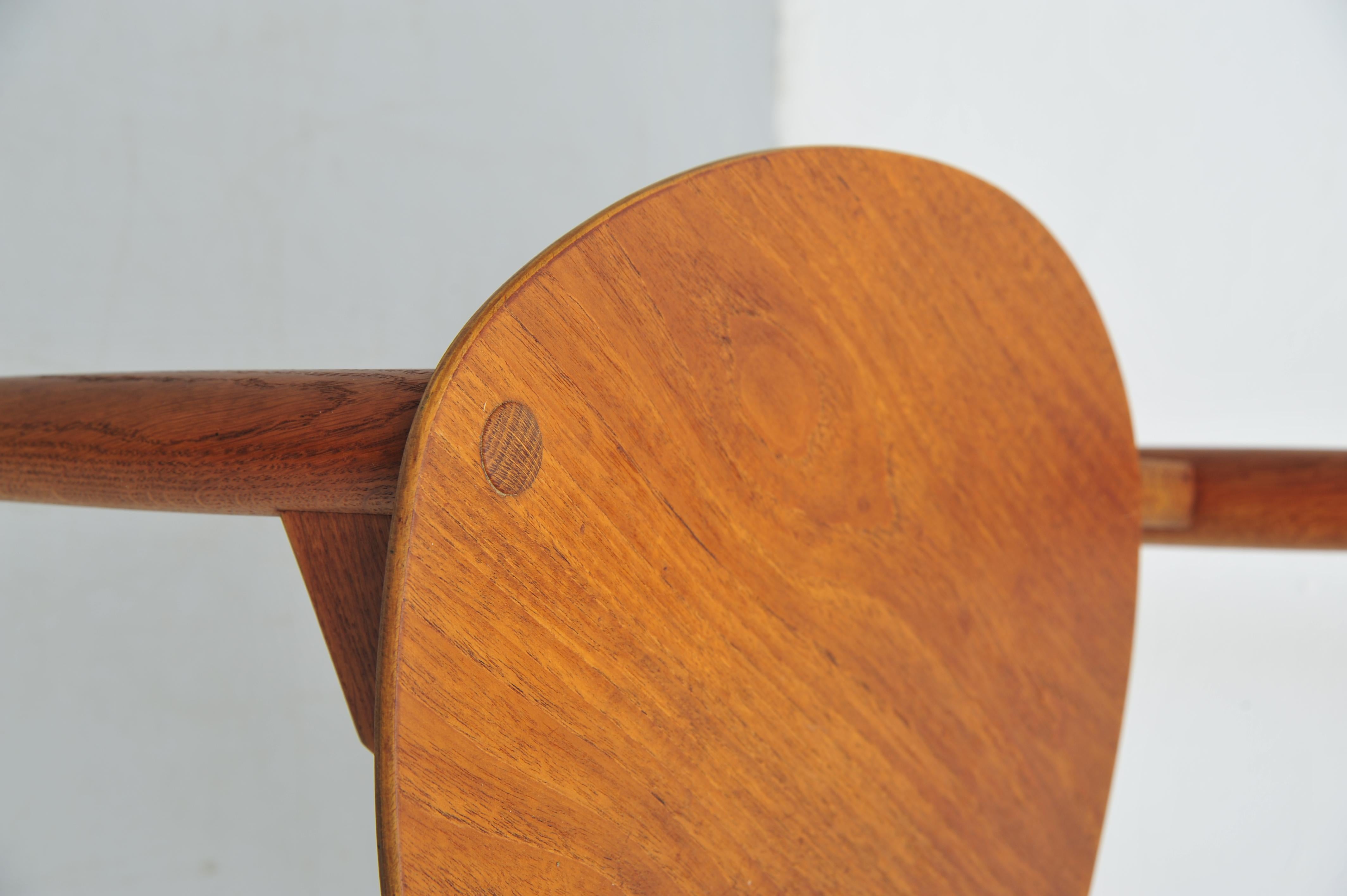 Hans J. Wegner Sedia Cuore FH4104 Eichenholz 1952 in vendita 3
